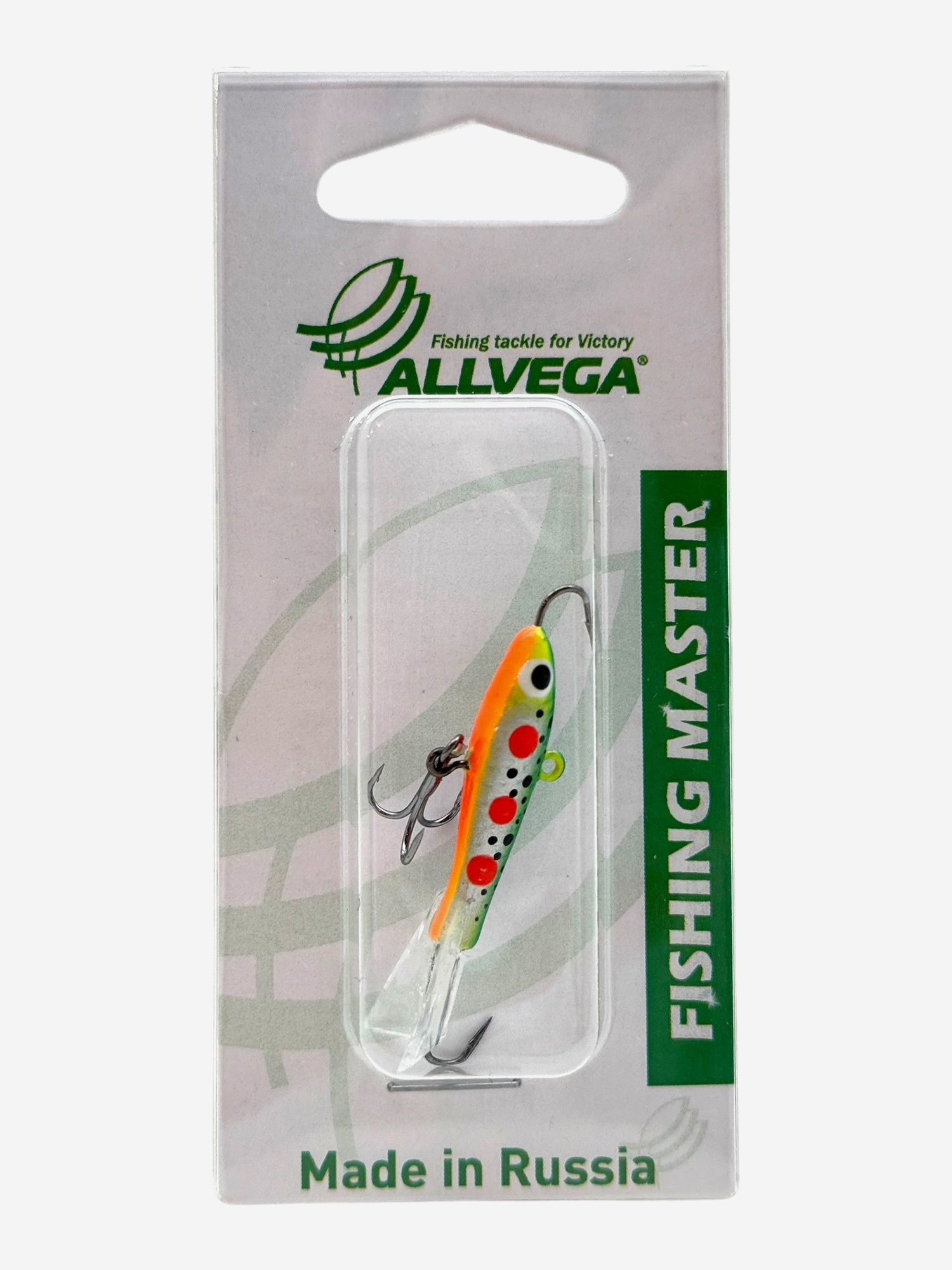 

Приманка балансир ALLVEGA 6 гр / 30 мм, цвет C25, Серебряный