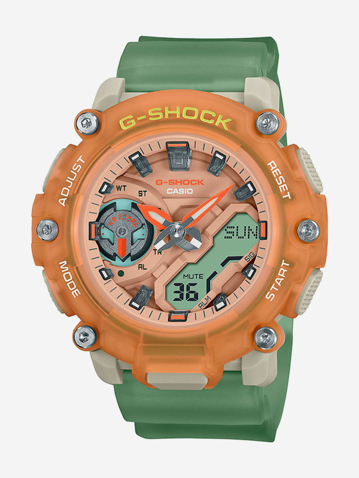 

Наручные часы Casio G-Shock GMA-S2200PE-5A, Желтый