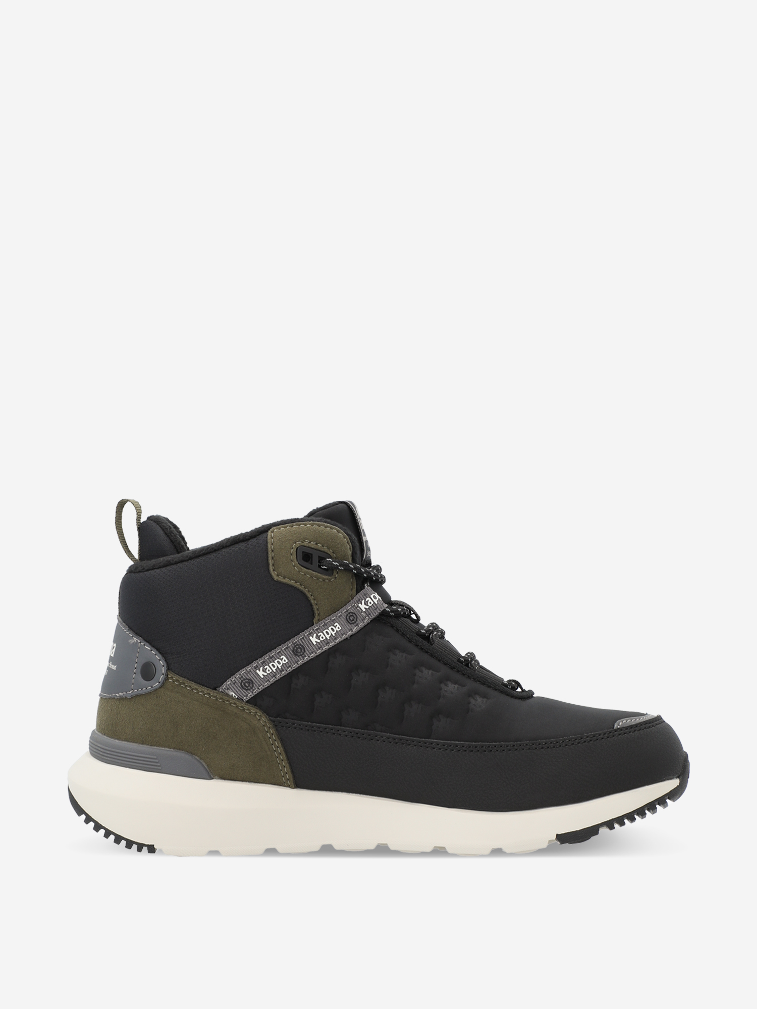 фото Кроссовки для мальчиков kappa authentic jr mid ny, черный