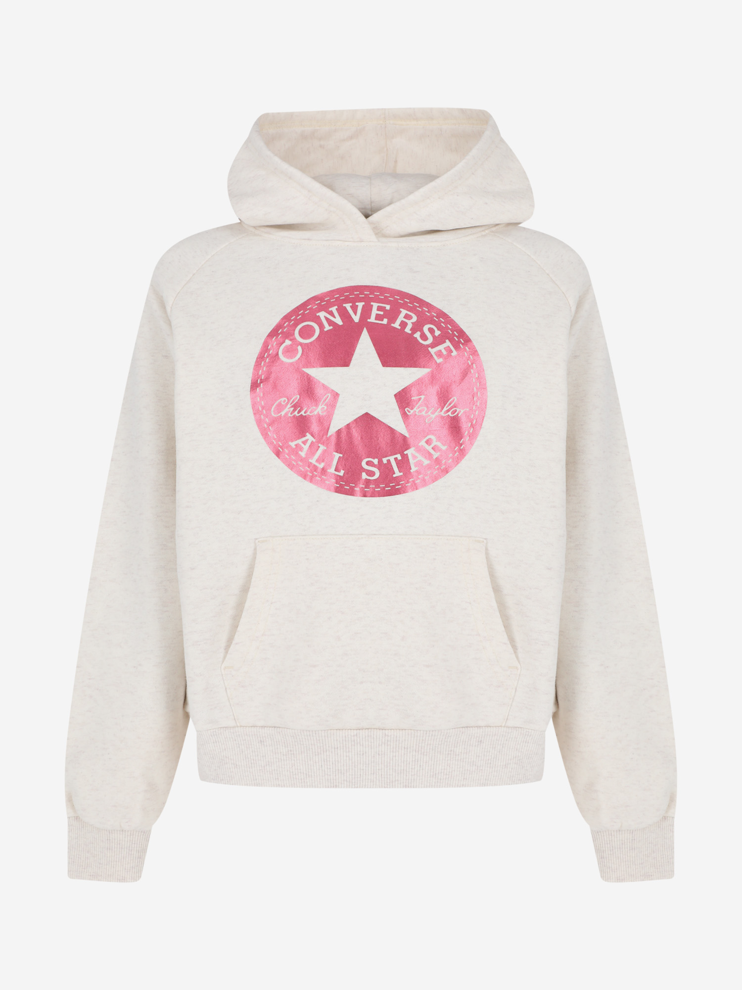 

Худи для девочек Converse Chuck Patch Shine, Бежевый