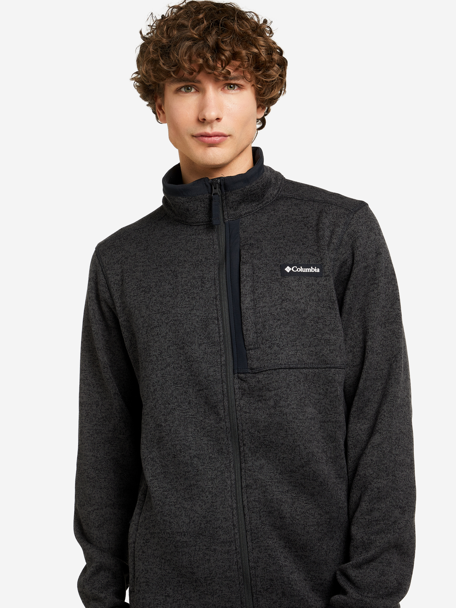 

Джемпер флисовый мужской Columbia Sweater Weather Full Zip, Черный