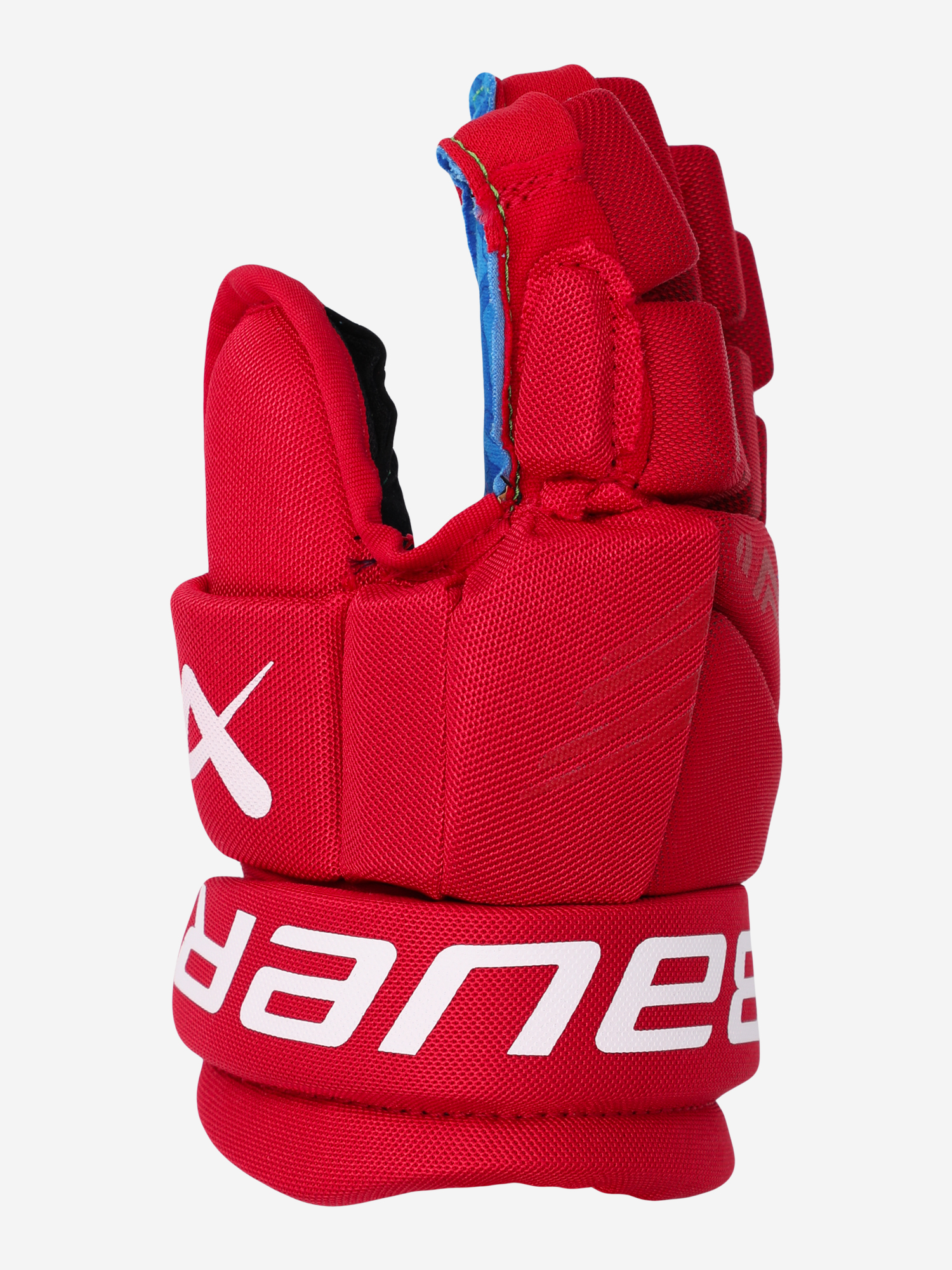 фото Перчатки хоккейные детские bauer x glove-yth, красный