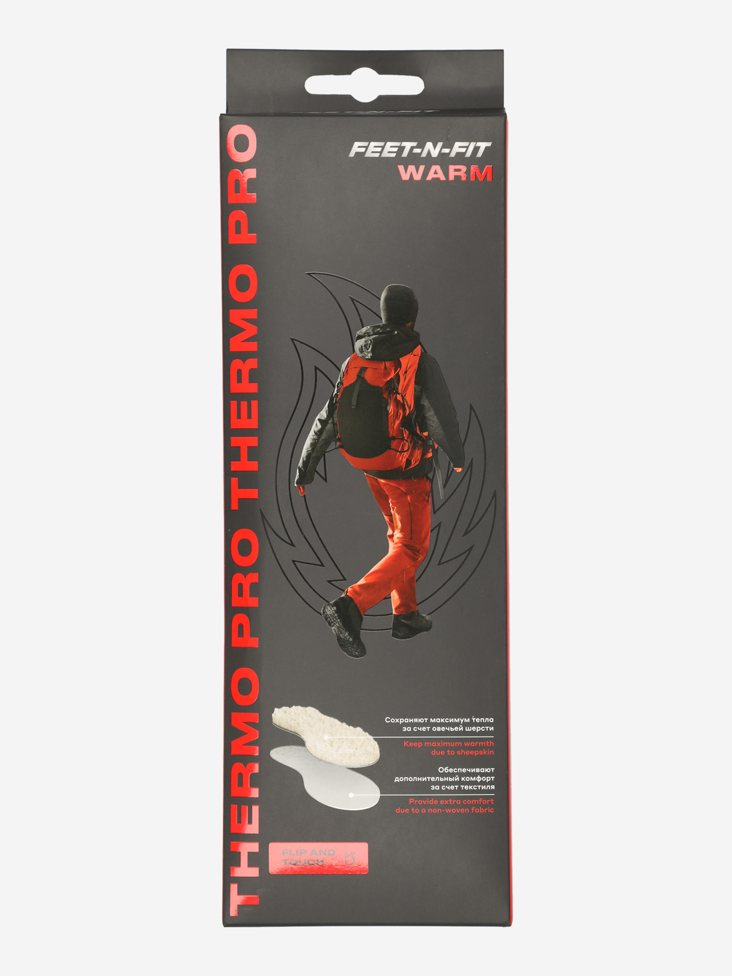 фото Стельки feet-n-fit thermo pro, белый