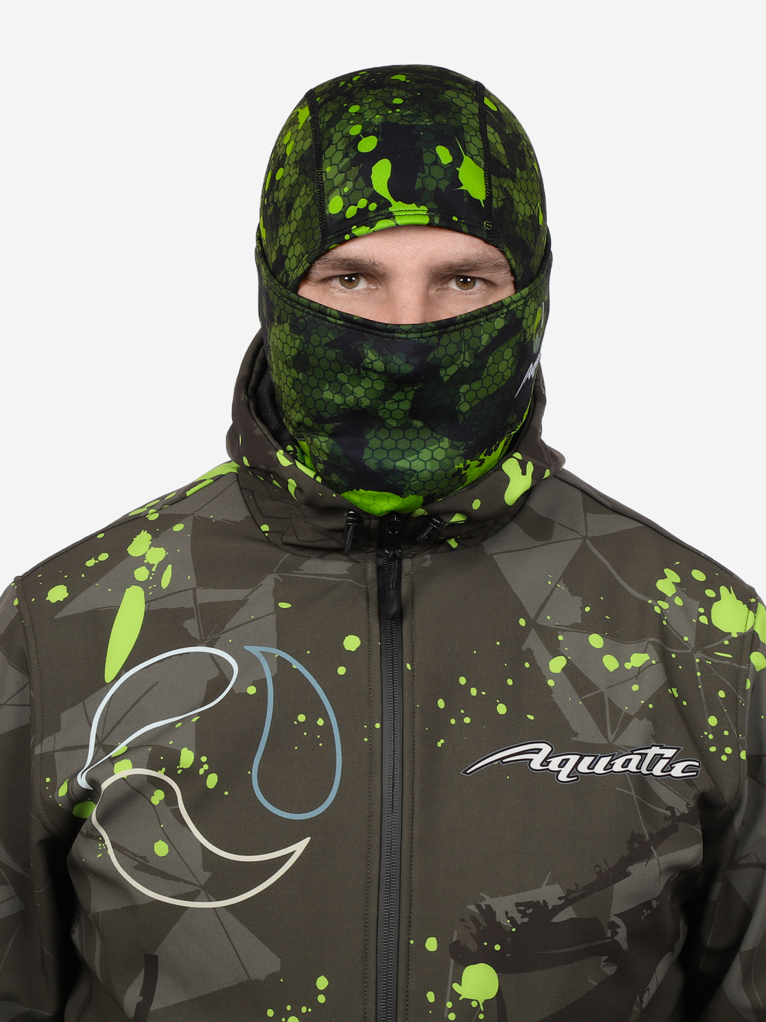 

Балаклава демисезонная Aquatic, softshell ШБ-11, Зеленый