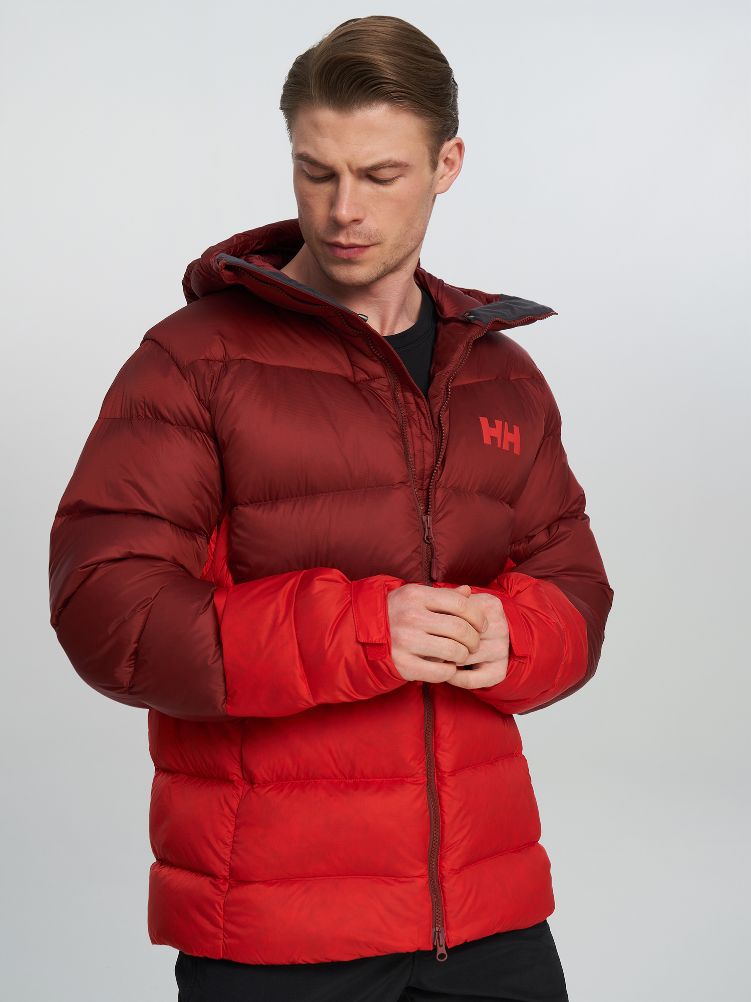 Пуховик мужской Helly Hansen Glacier, Красный