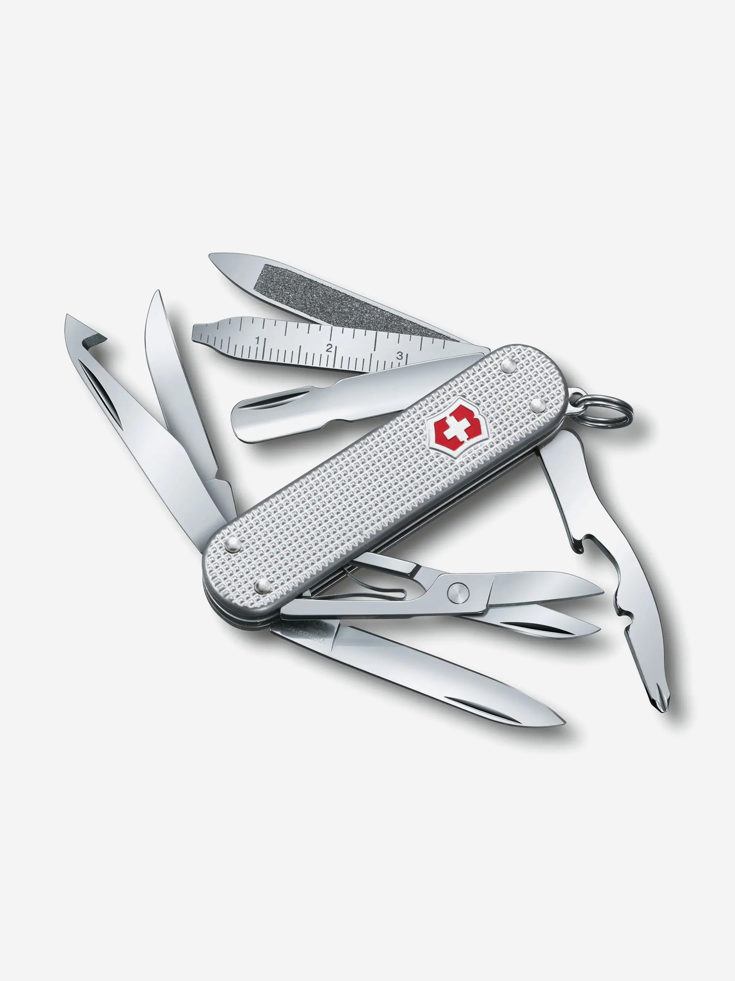 

Нож складной Victorinox MiniChamp, 58 мм, 14 функций, Серебряный