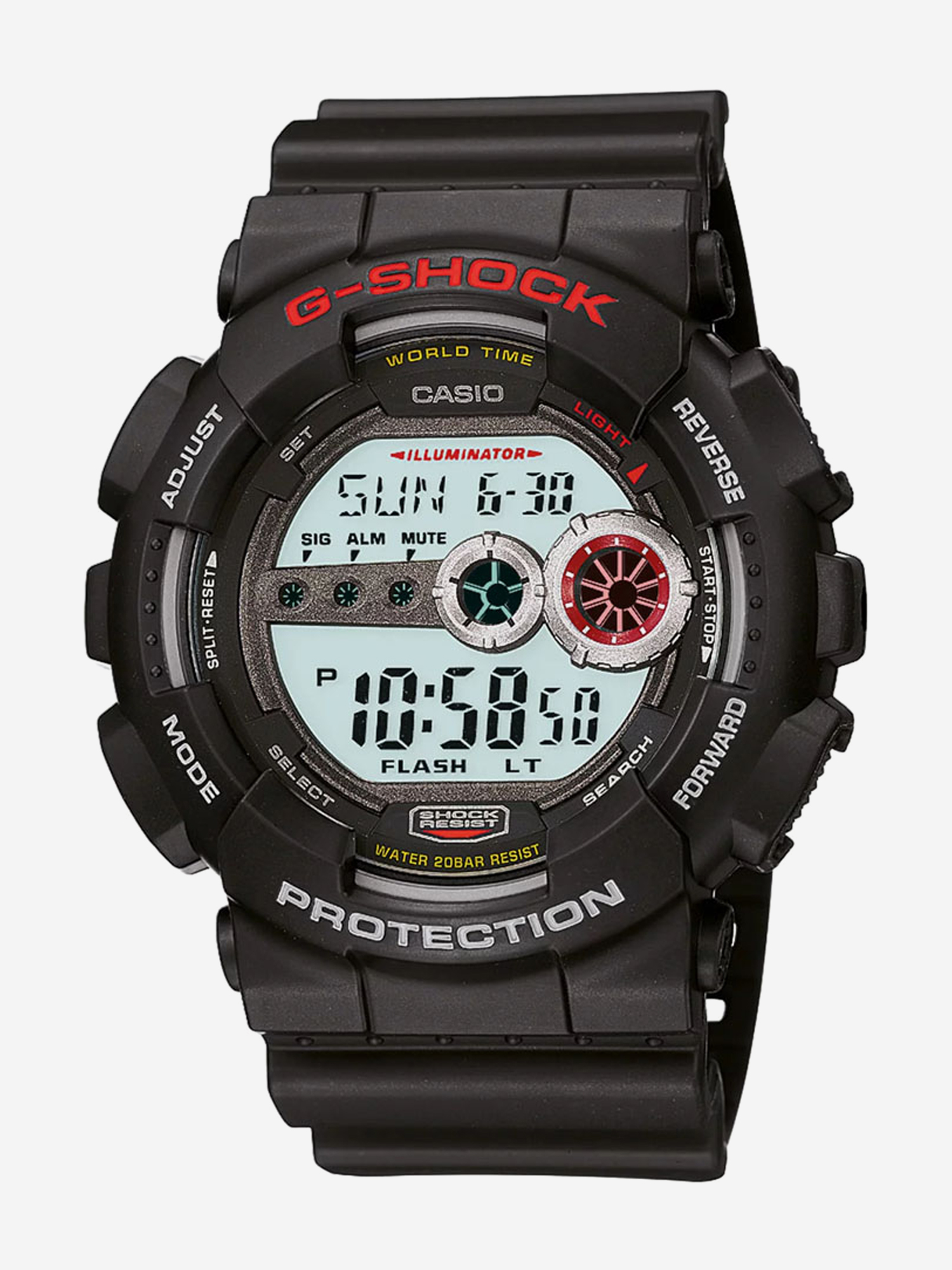 

Наручные часы Casio G-SHOCK GD-100-1A, Черный