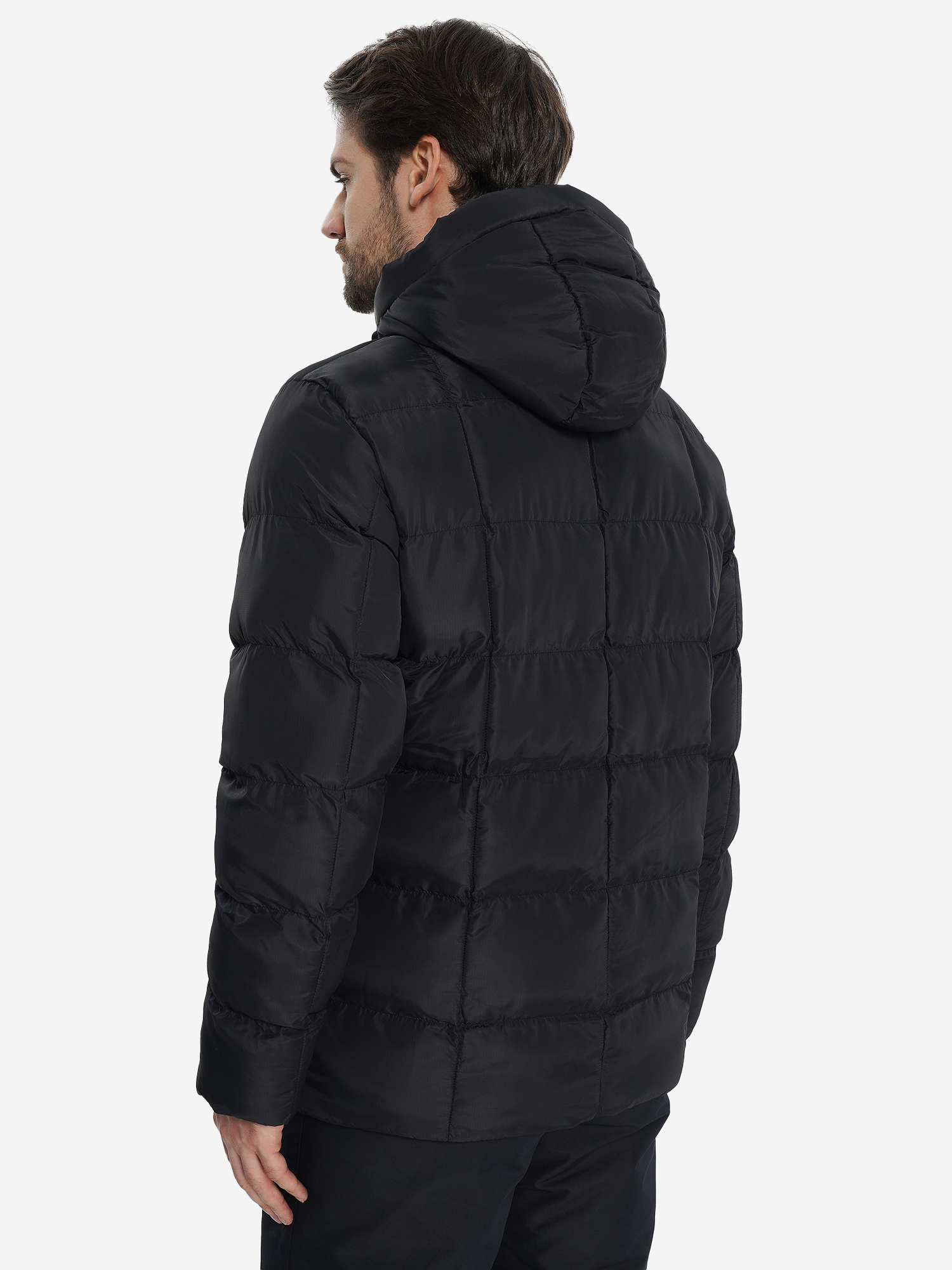 фото Куртка утепленная мужская sergio tacchini rob, черный