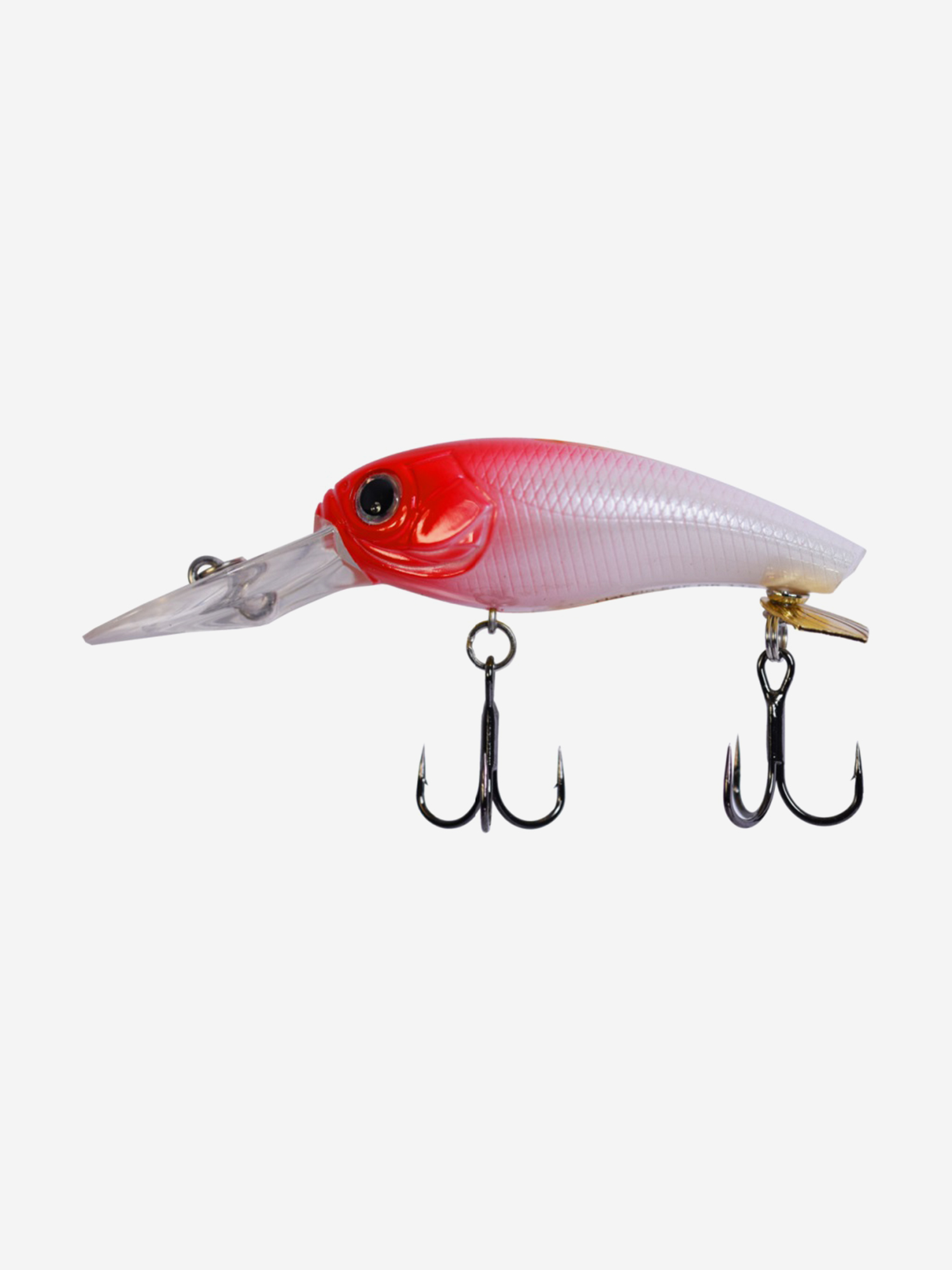 

Воблер LureMax Flat Fin  DR-208 11 гр плавающий, Белый