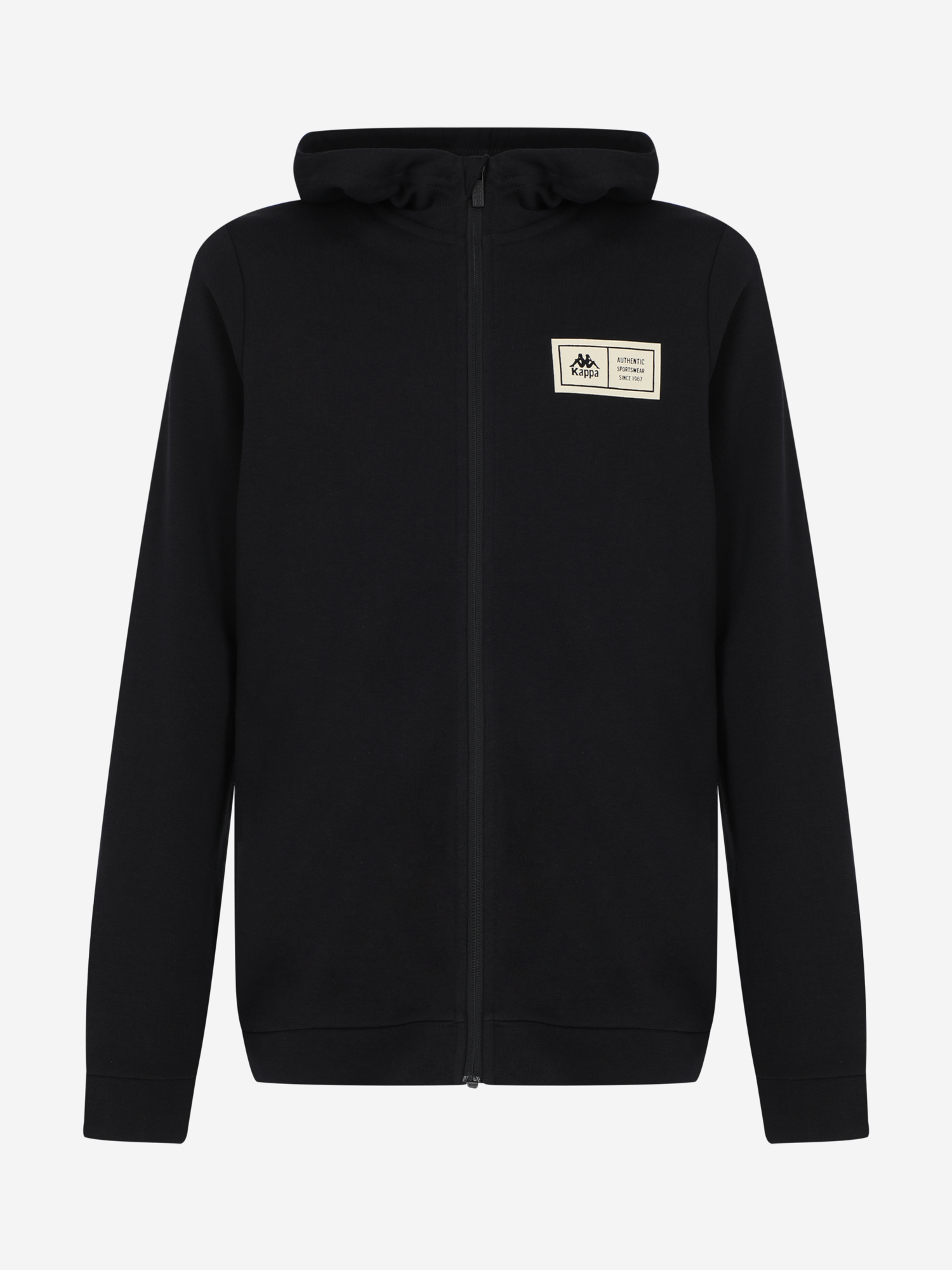 Изображение товара Толстовка для мальчиков Kappa из смесового материала с капюшоном и логотипом