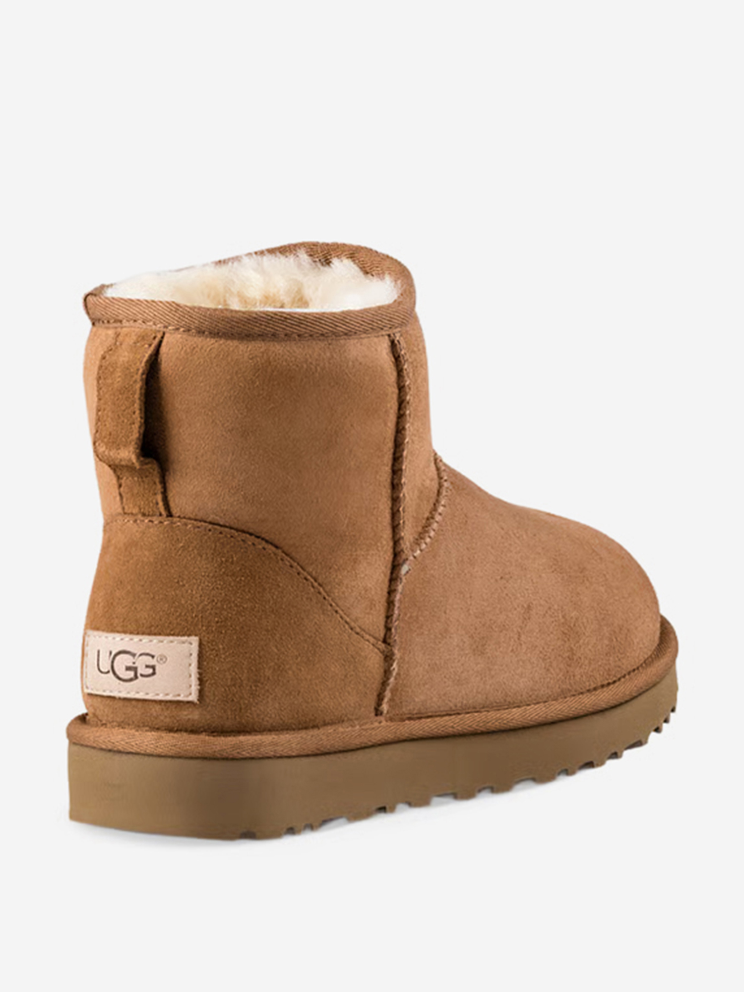 фото Угги женские ugg classic mini ii, коричневый