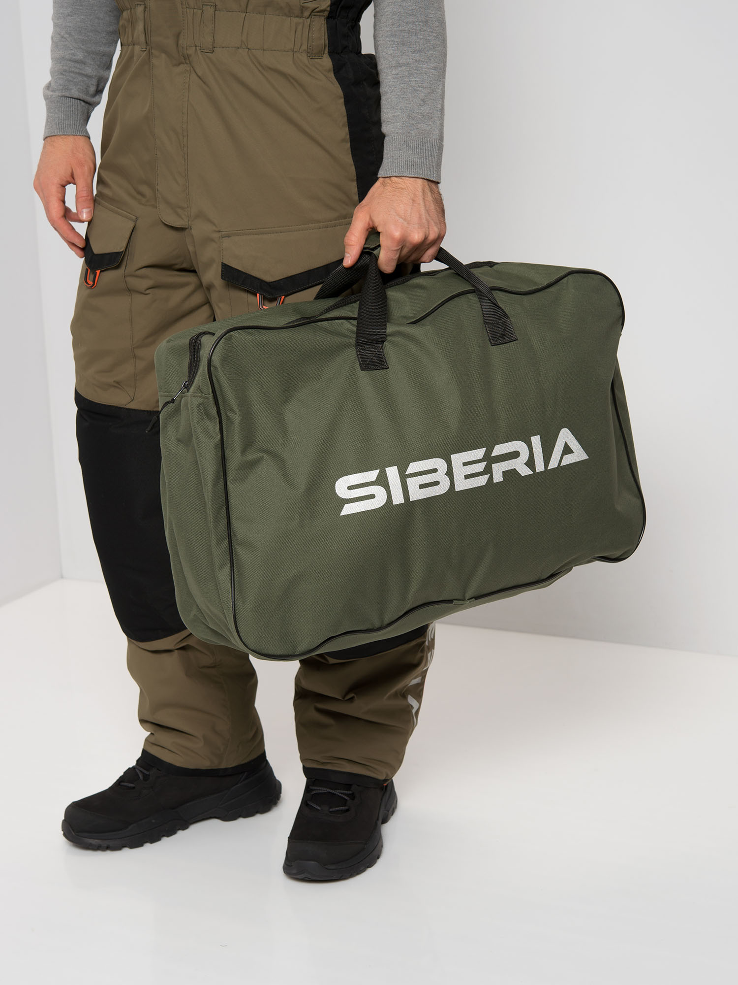 Изображение товара Костюм мужской Huntsman Байкал демисезонный флисовый для рыбалки и охоты, Черный