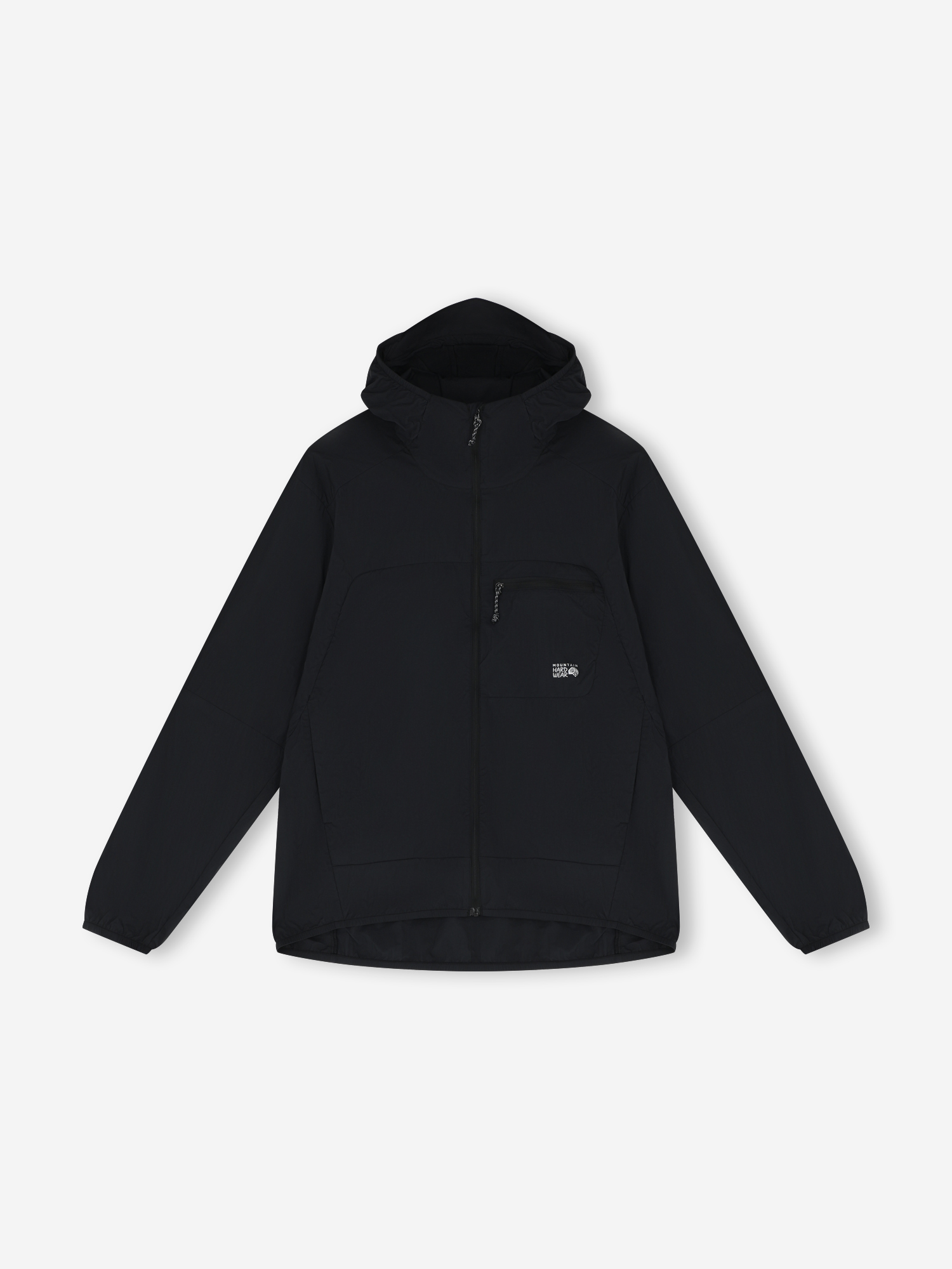 Ветровка Mountain Hardwear Wind Veil Hooded Jacket, черный, арт. 2146681MHW-010
