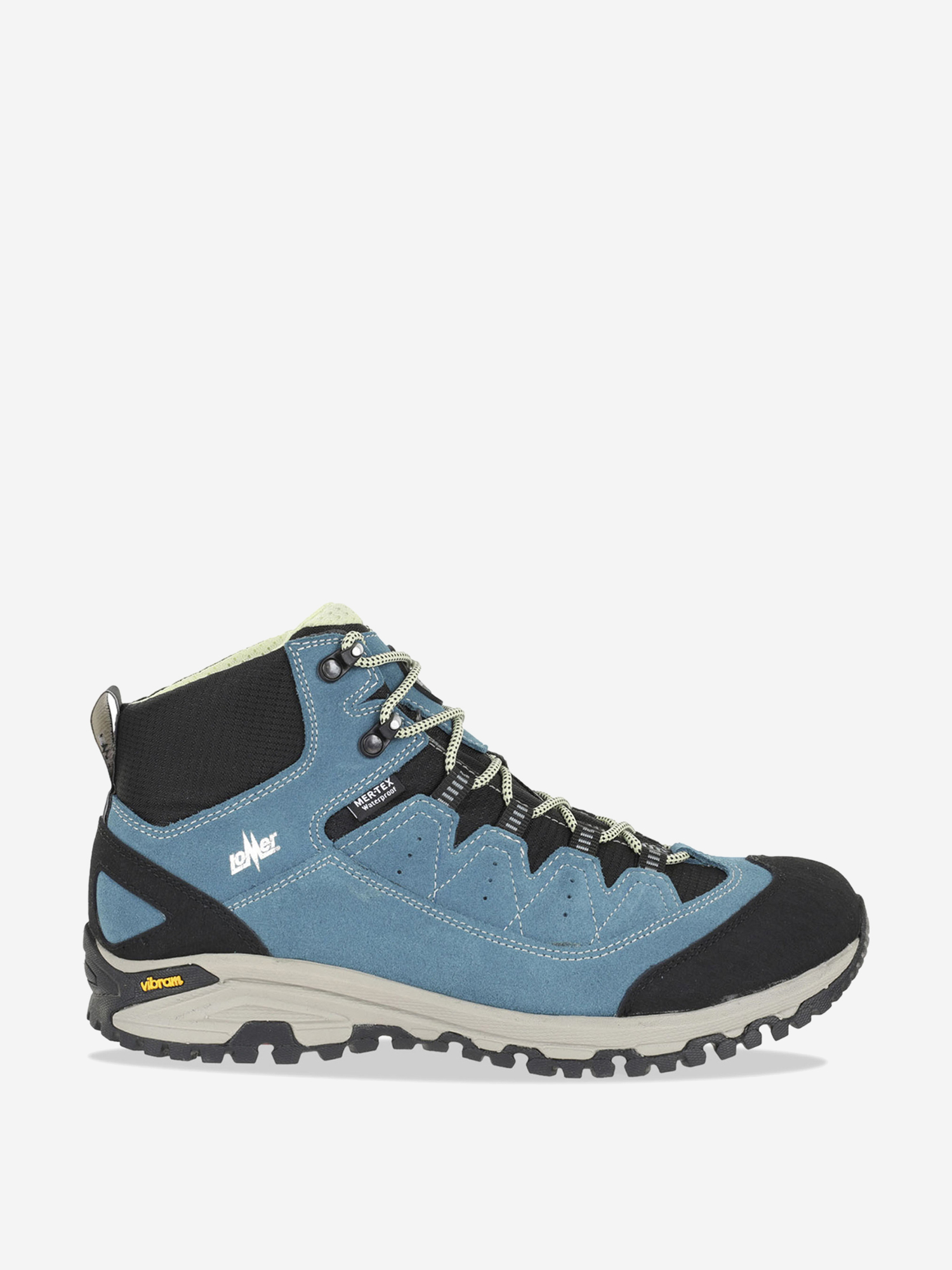 Ботинки Lomer Sella High MTX Suede, Голубой