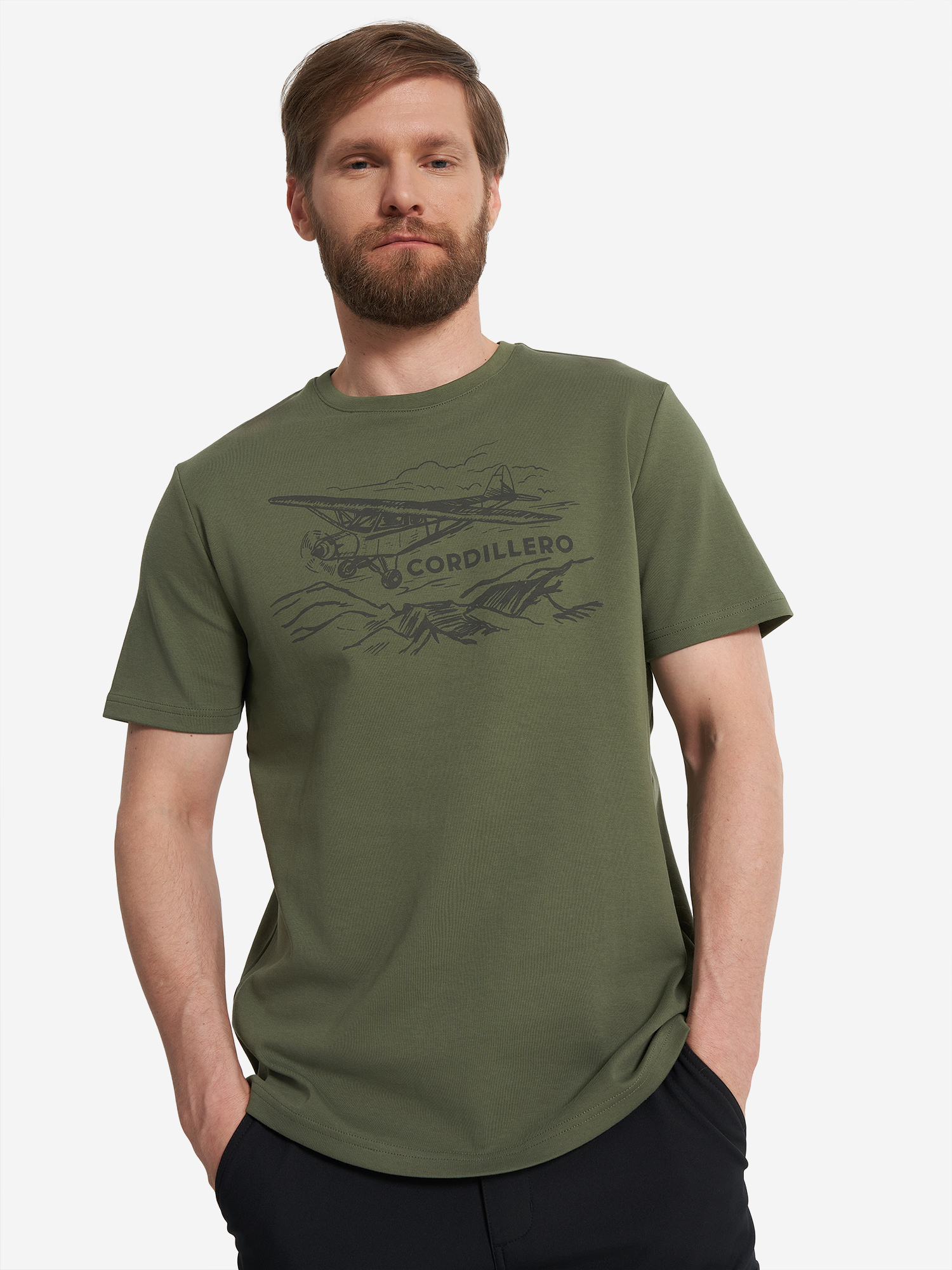 

Футболка мужская Cordillero, Зеленый