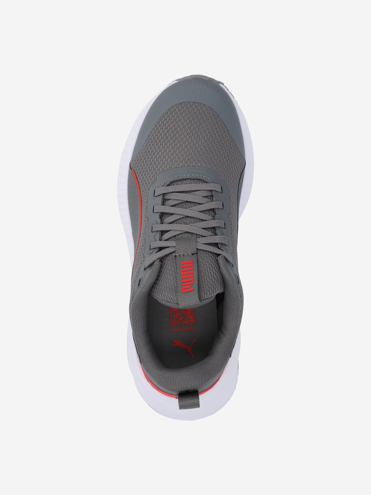 фото Кроссовки детские puma flyer lite 3, серый