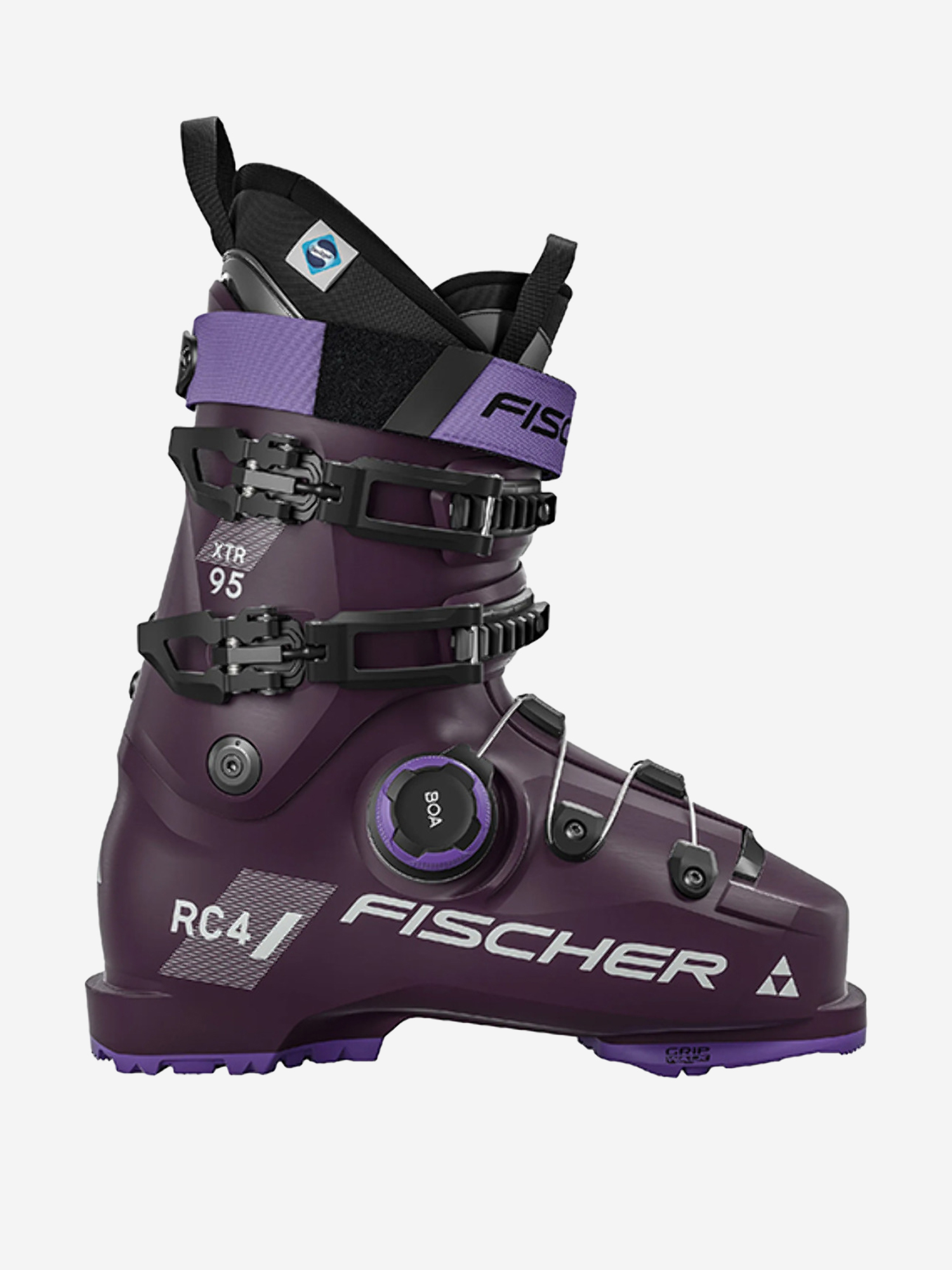 

Горнолыжные ботинки Fischer RC4 95 MV XTR BOA GW Wineberry 24/25, Фиолетовый