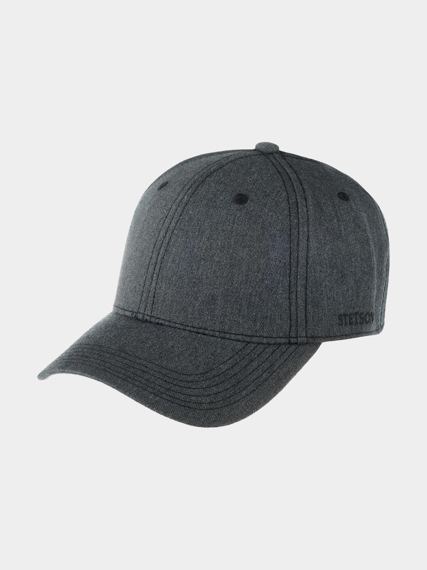 Изображение товара Бейсболка STETSON 7721141 BASEBALL CAP COTTON MELANGE, Темно-серый