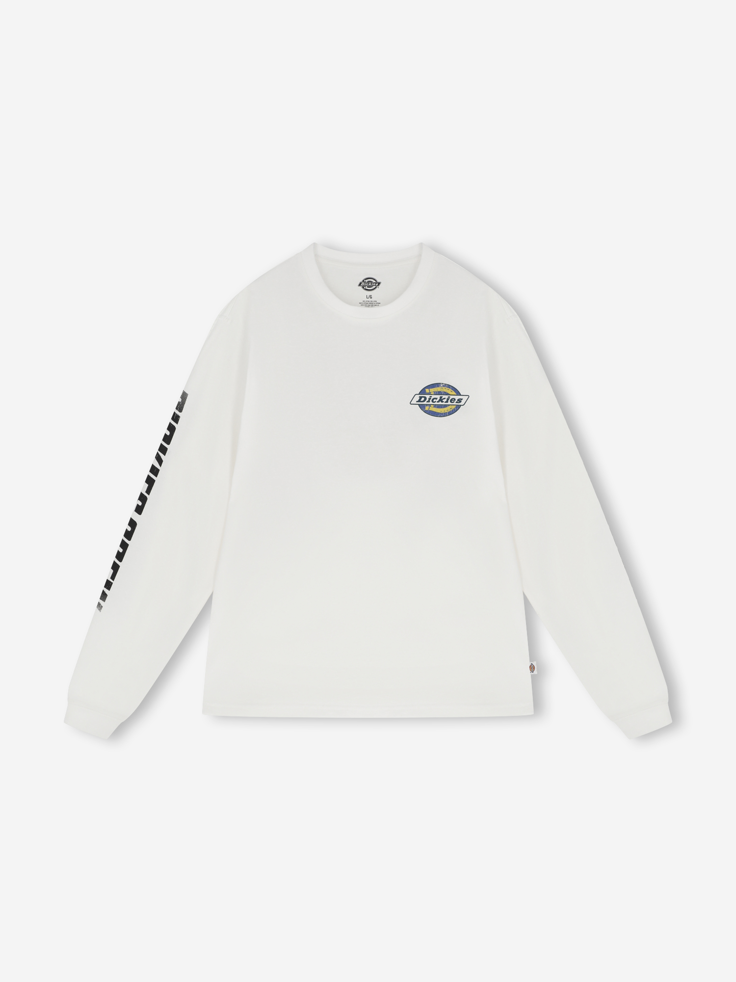 Лонгслив мужской Dickies, белый, арт. DK0A8A12D3F-0WH1