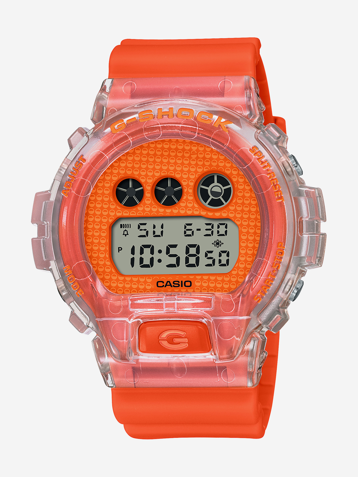 Изображение товара Спортивные часы Casio G-SHOCK DW-6900GL-4E с подсветкой и водостойкостью 67