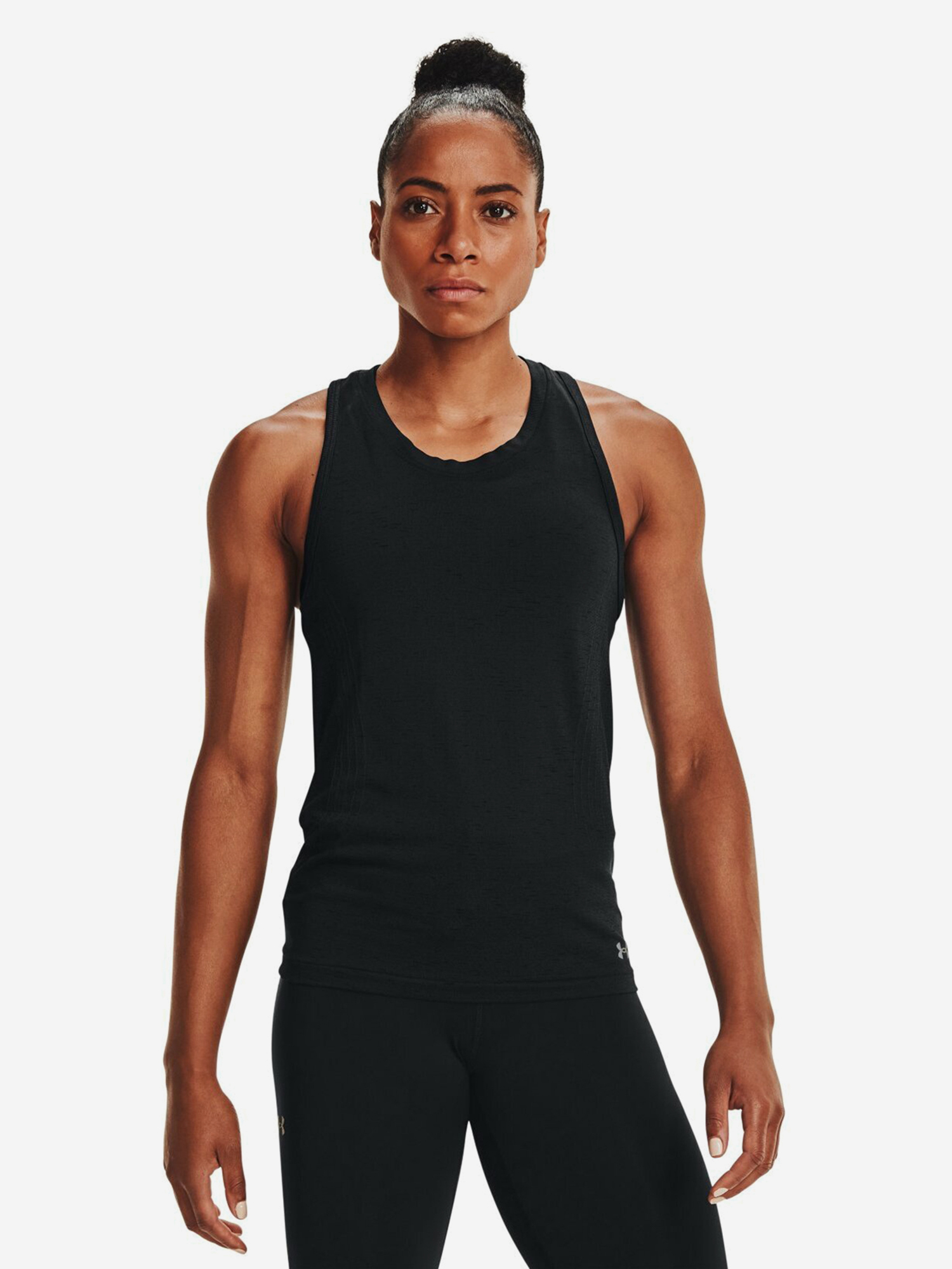 

Майка женская Under Armour UA Seamless Run Tank, Черный