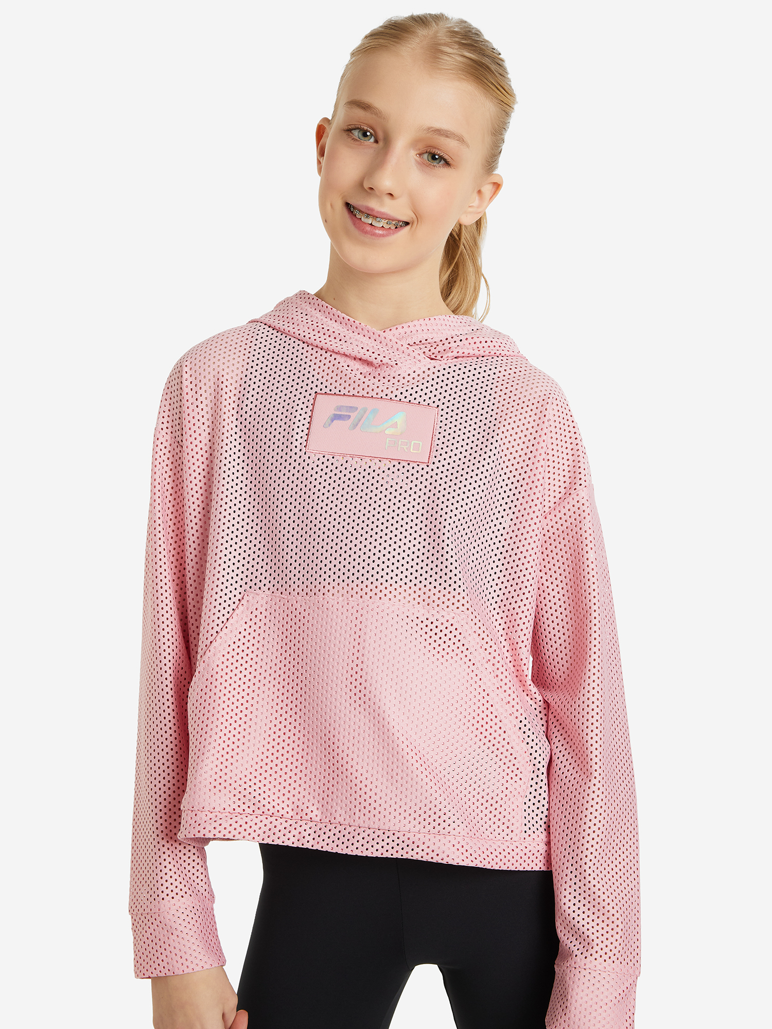 

Худи для девочек FILA, Розовый