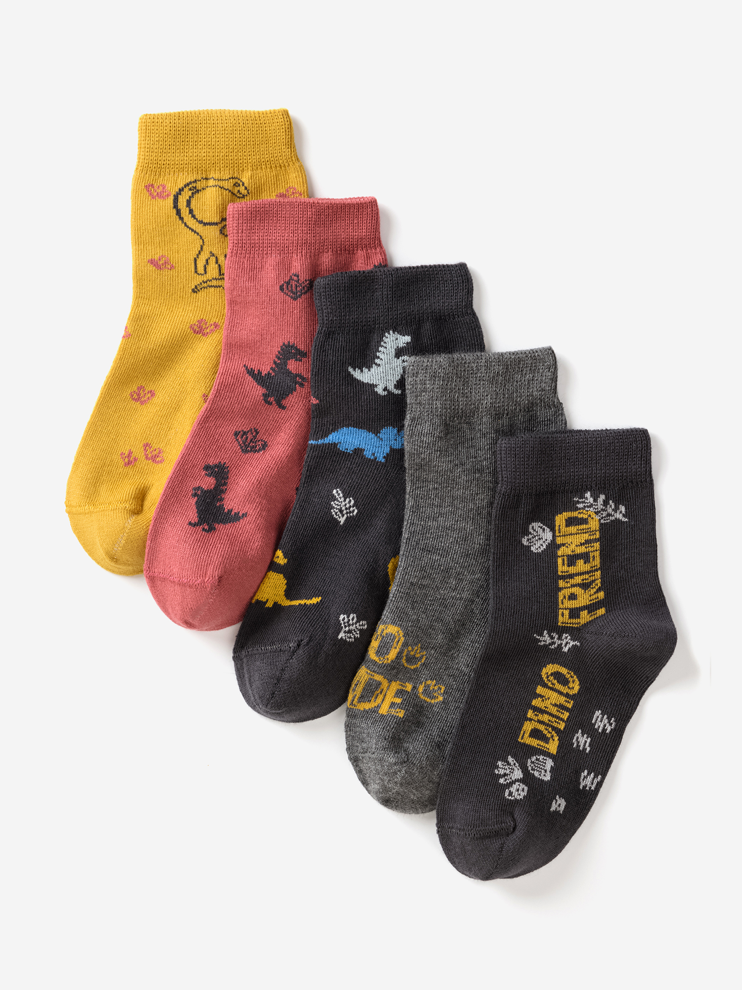 Носки для детей малышей хлопок набор 5 пары Artie, Черный