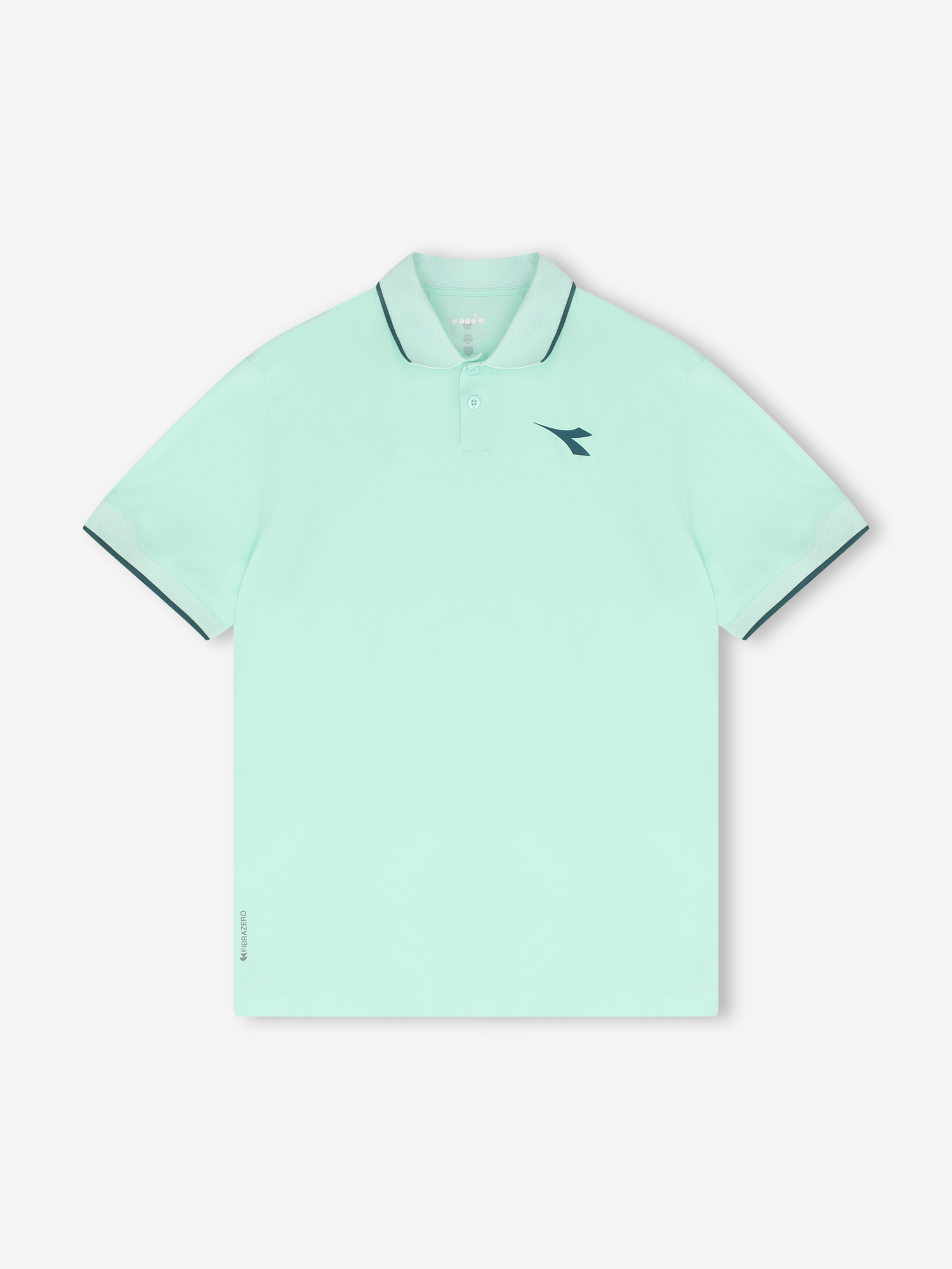 Изображение товара Мужское поло Diadora для тенниса и активного отдыха бледно-зеленое