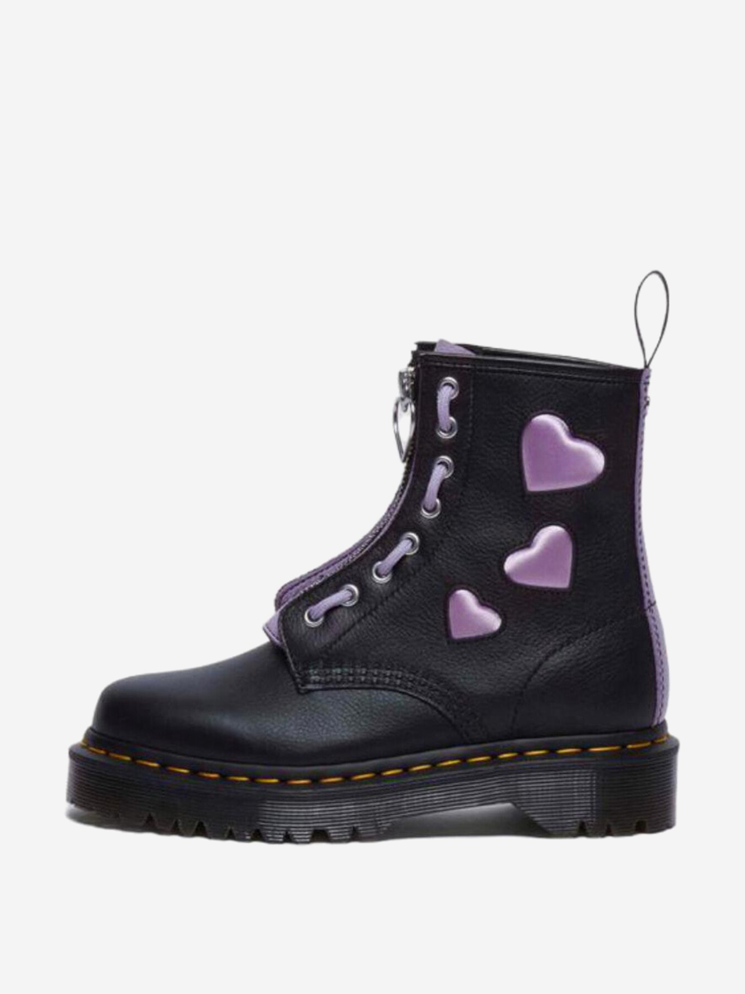 Изображение товара Ботинки женские DR. MARTENS Textile Cow Leather Short Martin Boot Изображение товара Ботинки женские DR. MARTENS Textile Cow Leather Short Martin Boot