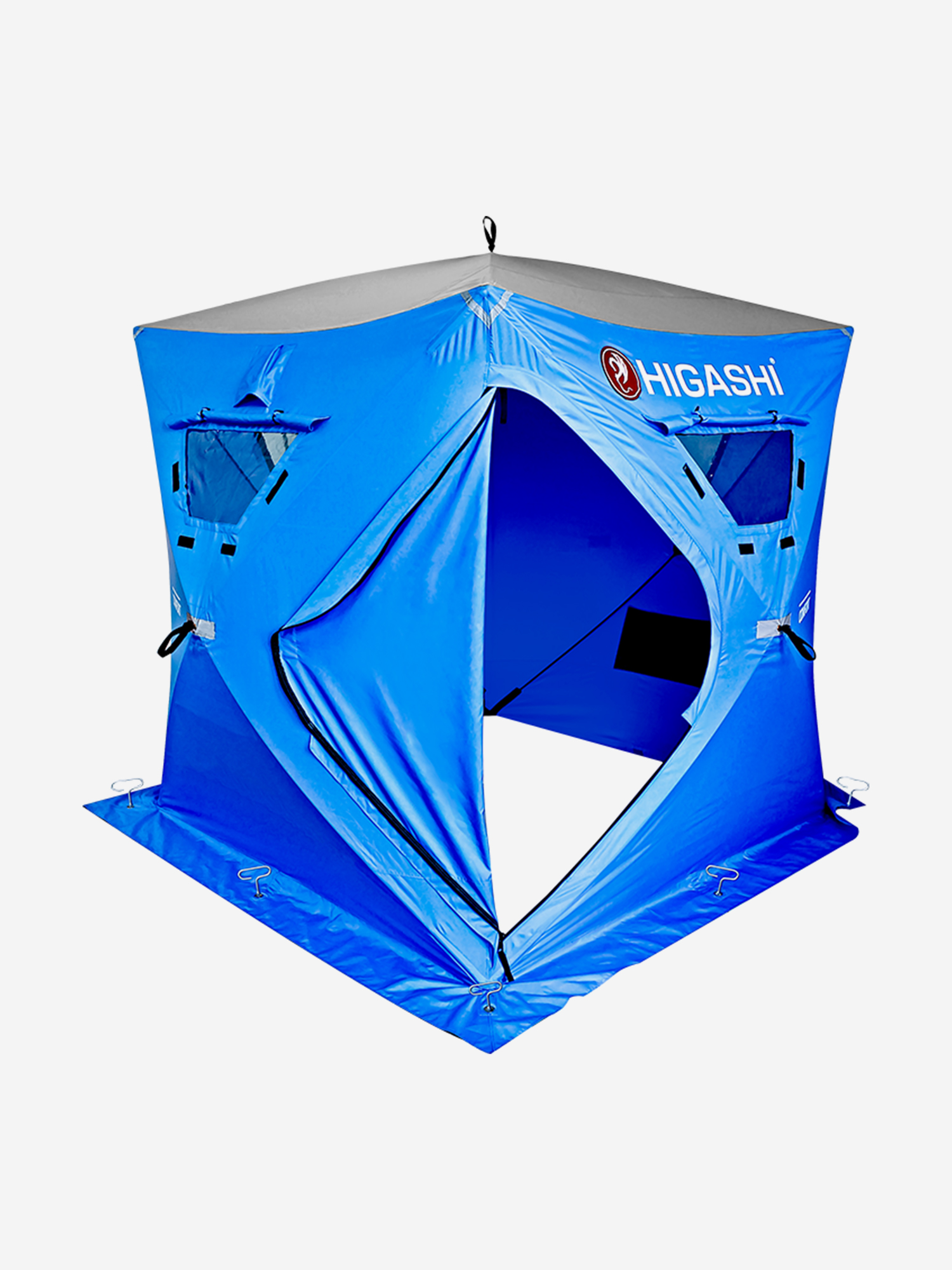 Изображение товара Зимняя палатка для рыбалки и охоты HIGASHI Comfort 3 мест, водонепроницаемая, автоматическая сборка