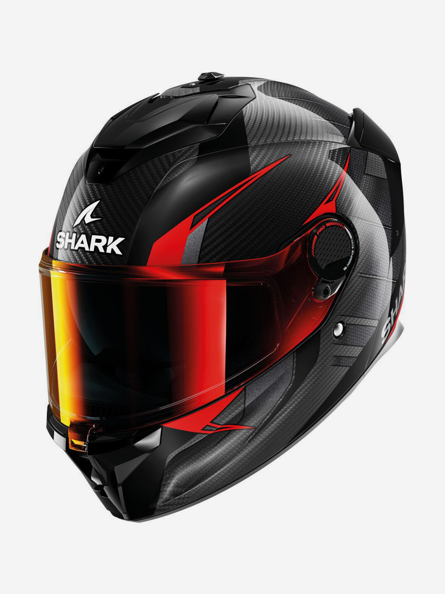 

Мотошлем интеграл Shark SPARTAN GT PRO KULTRAM CARBON Black/Red, Черный