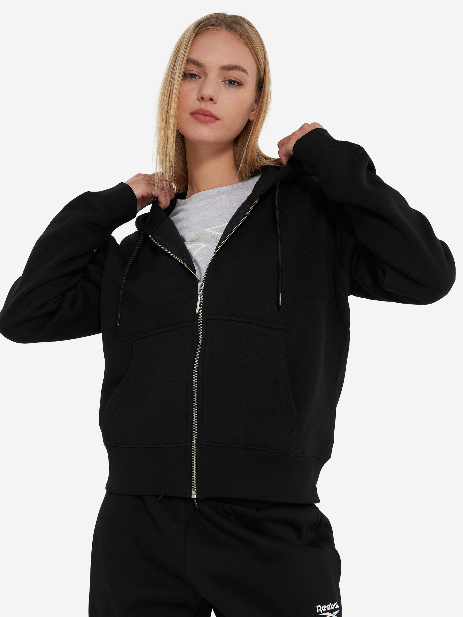 Женская толстовка Reebok Ariana, черный, арт. 100241274r00-.