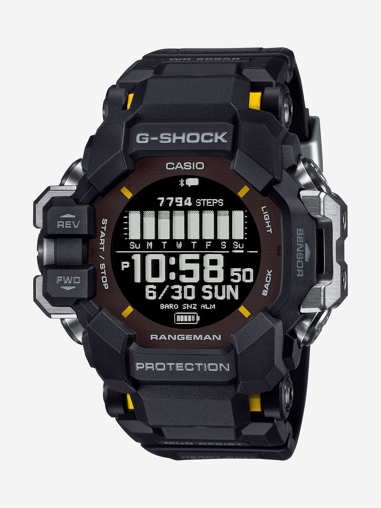 Изображение товара Спортивные часы CASIO G-SHOCK GPR-H1000-1E, Черный