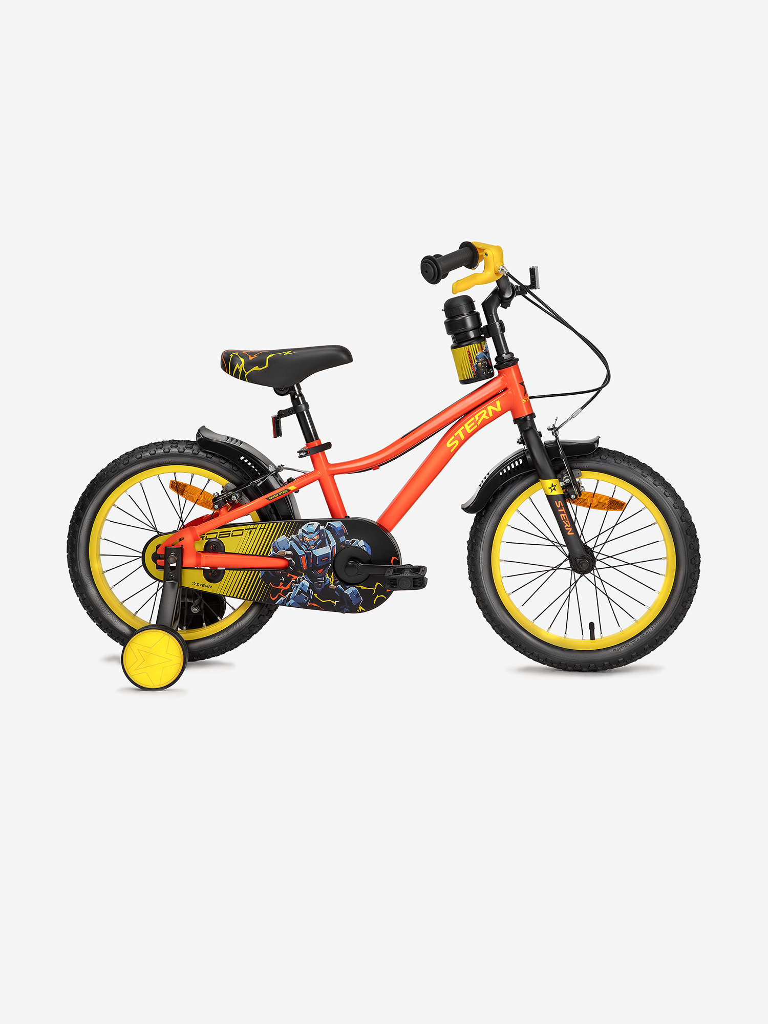 Изображение товара Детский велосипед Stern Robot 16 для мальчиков, надежный и безопасный