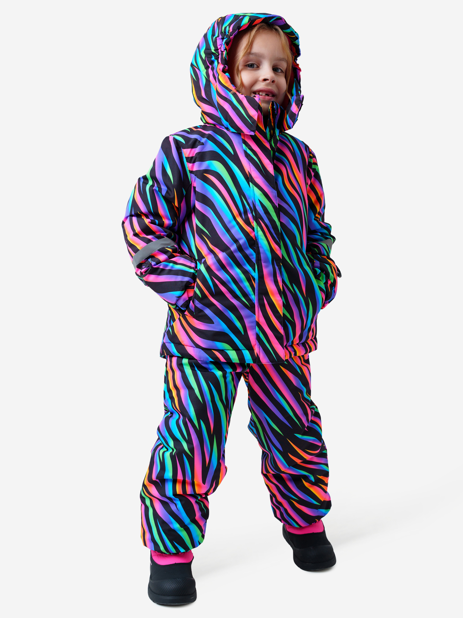 Изображение товара Комплект зимний для девочек куртка и полукомбинезон PlayToday