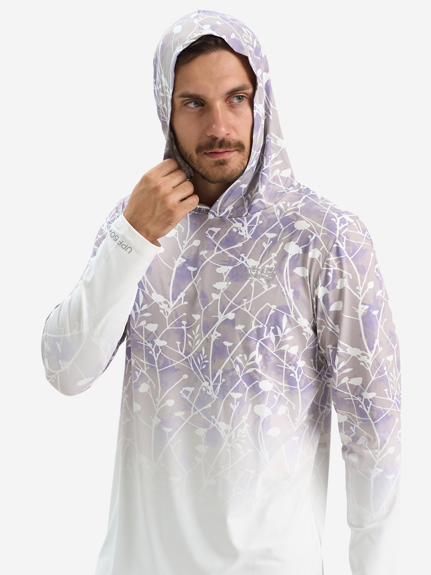 Изображение товара Мужской лонгслив для рыбалки и охоты Extreme Fishing ADD-G702H с защитой от ультрафиолета