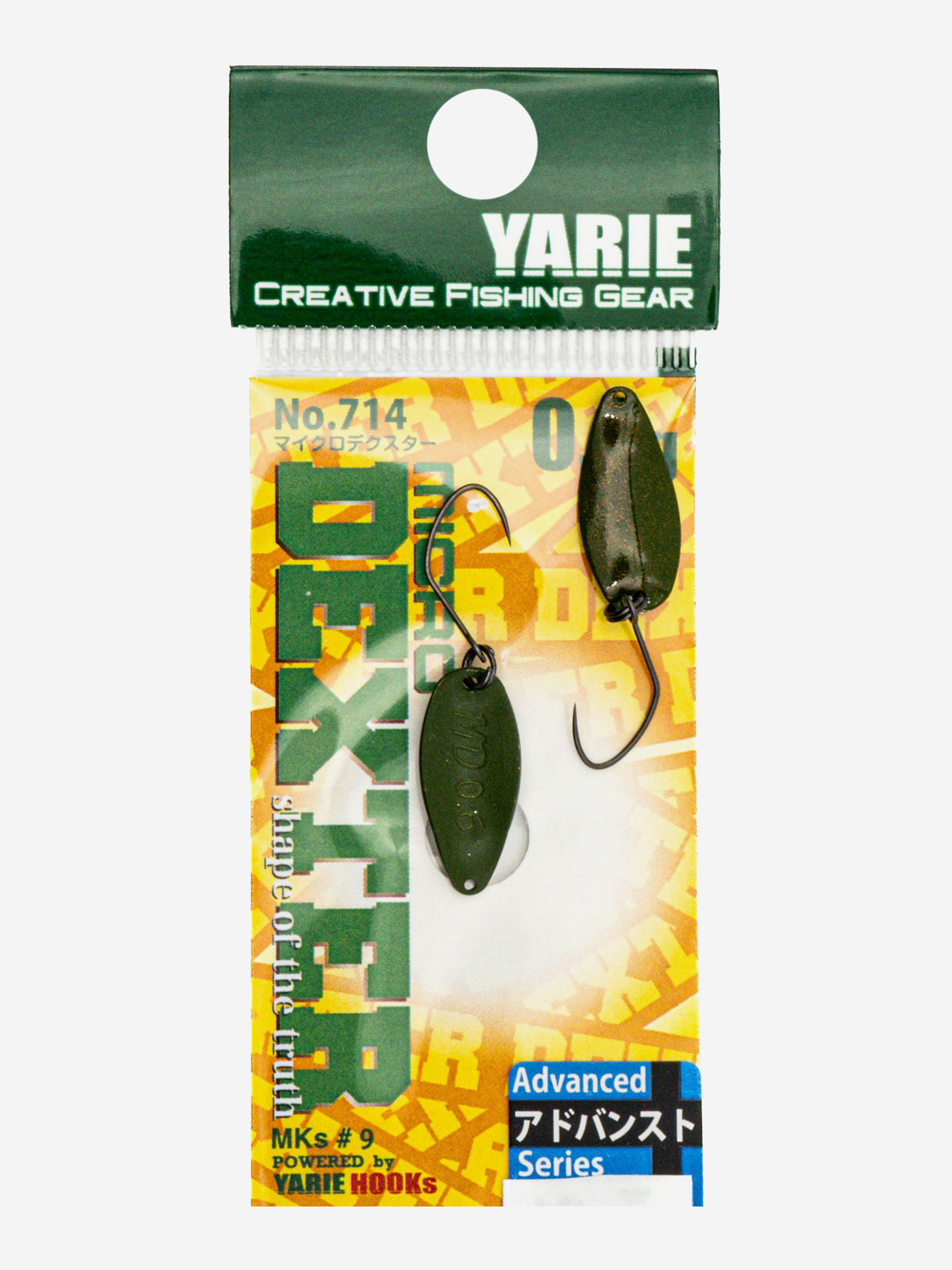 

Блесна Yarie №714 Micro Dexter,  г, BS-19, Мультицвет
