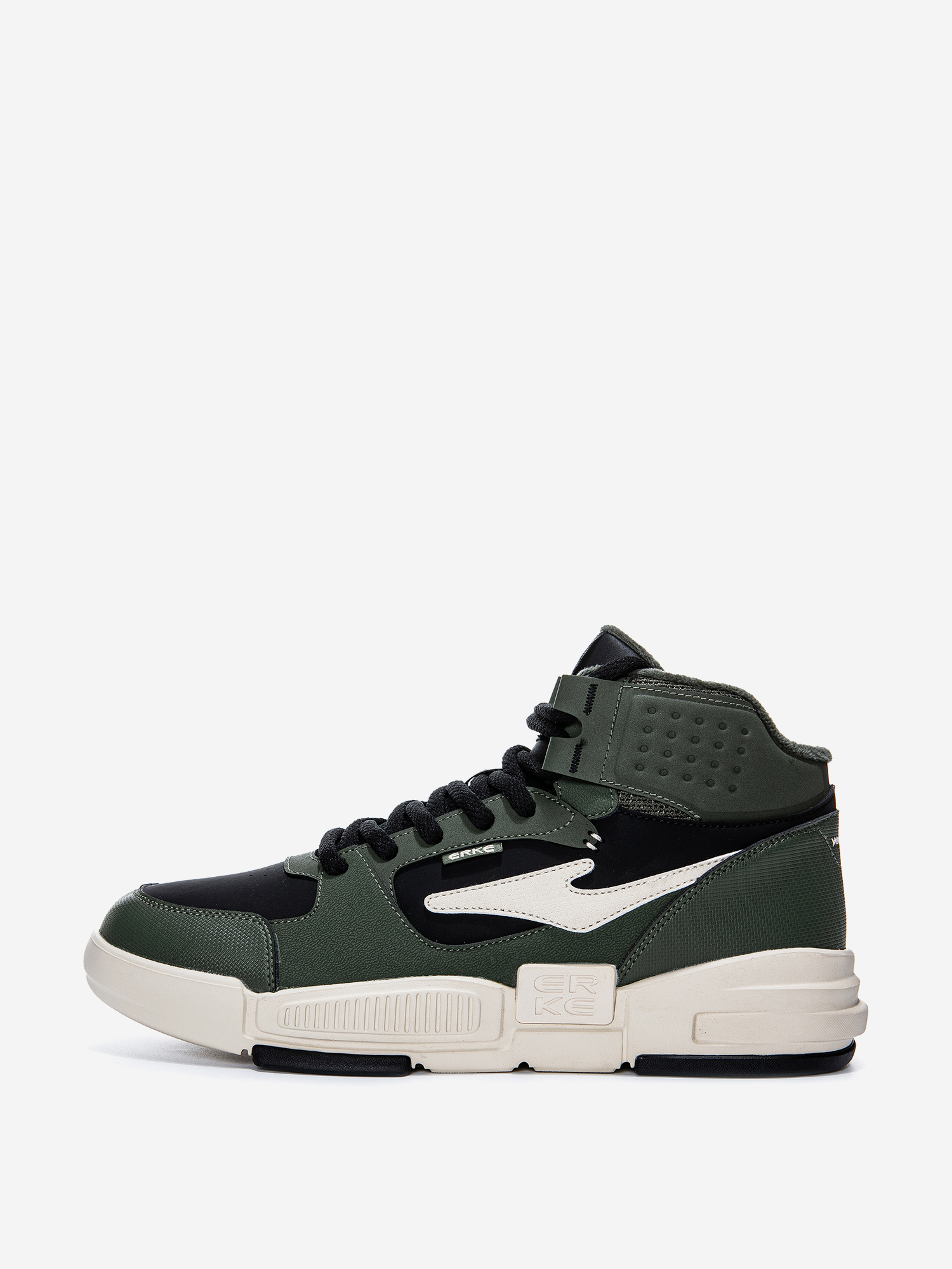 Изображение товара Мужские утепленные кеды Erke Skateboard высокие для зимы - комфорт и тепло