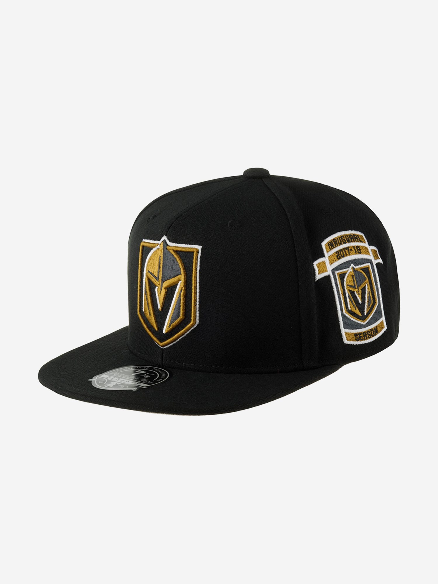 

Бейсболка с прямым козырьком MITCHELL NESS 6HSFLR22464-VGKBLCK Vegas Golden Knights NHL (черный), Черный
