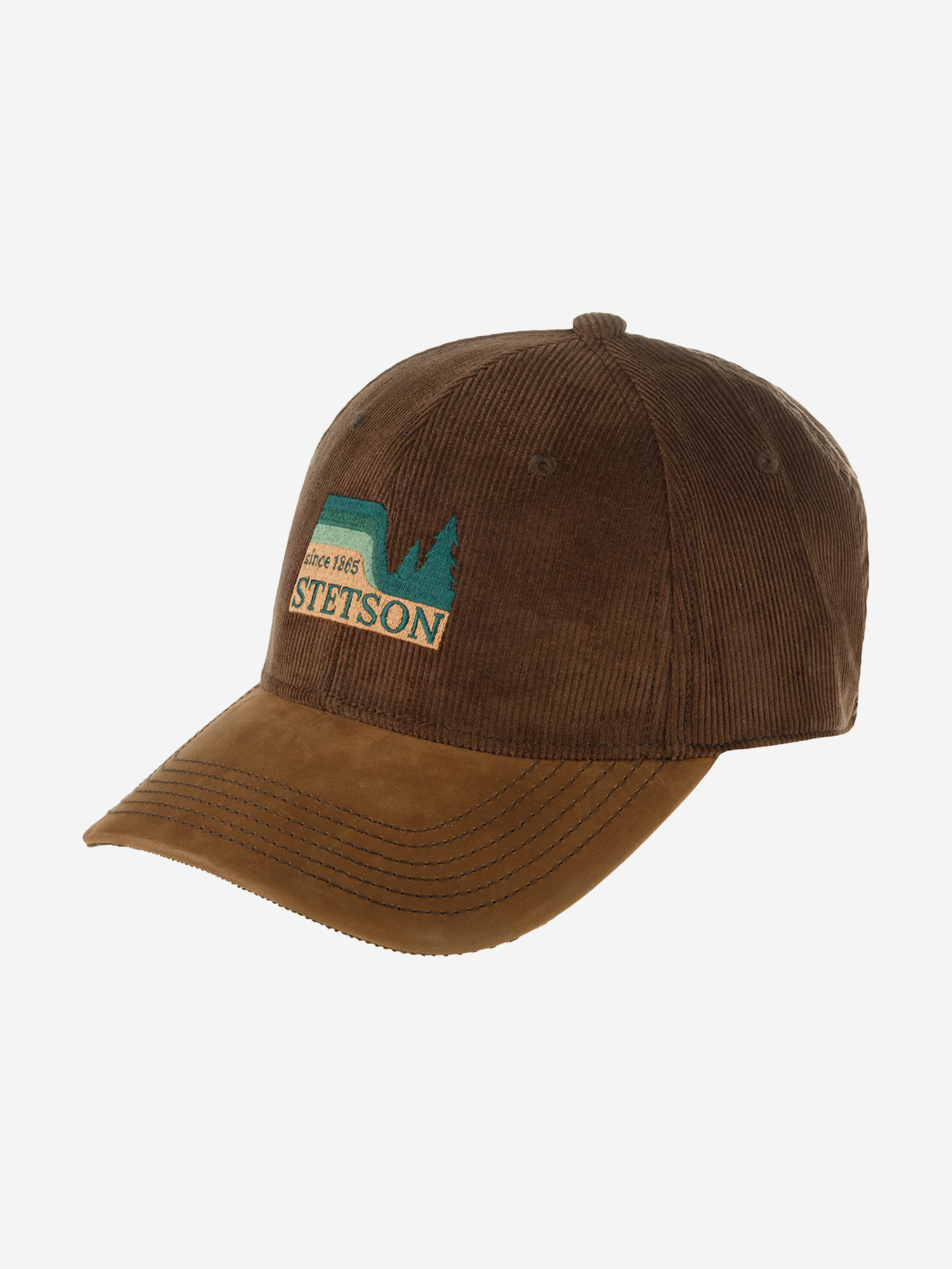 

Бейсболка STETSON 7721173 BASEBALL CAP WOODS (коричневый), Коричневый