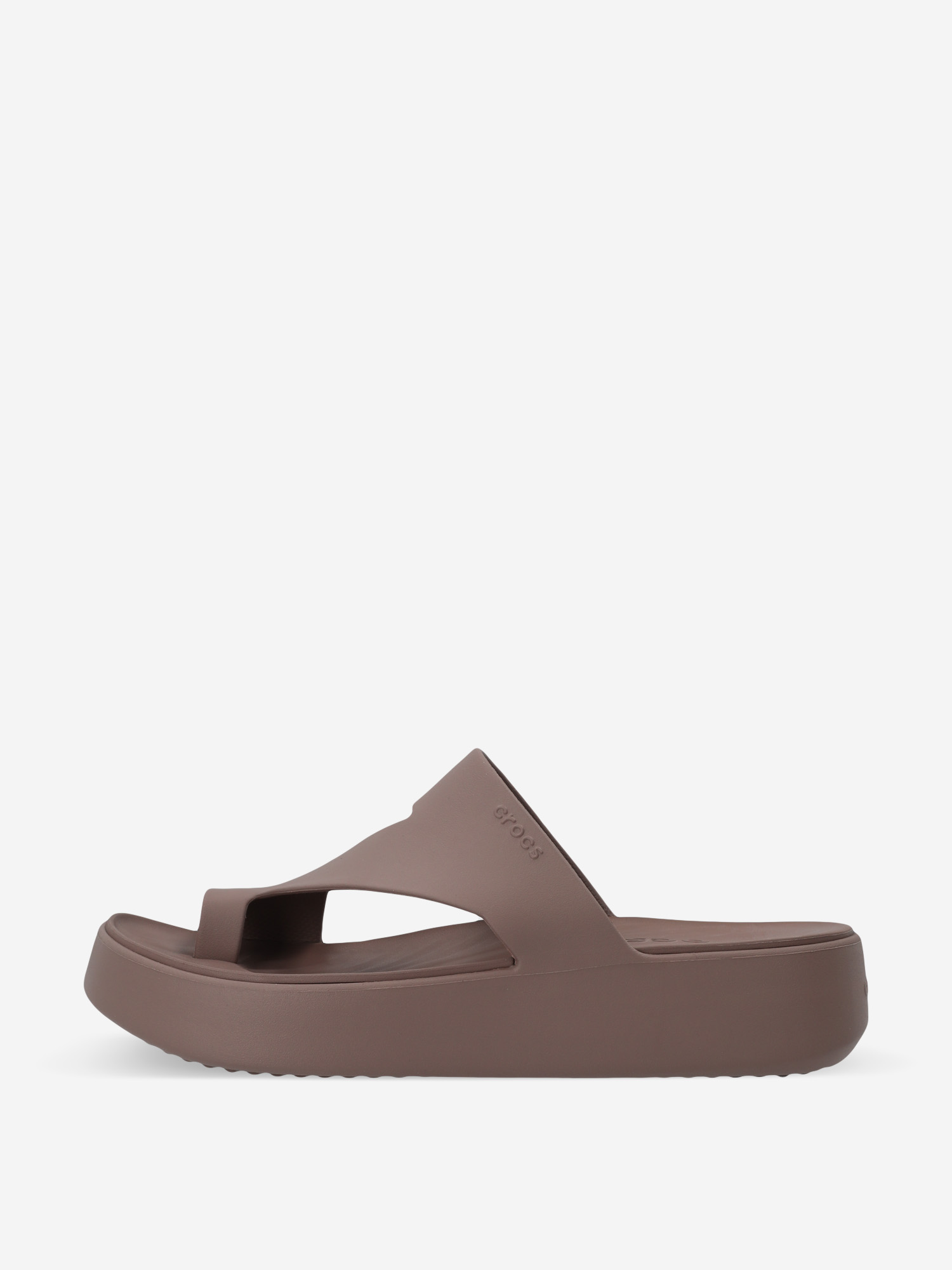 

Сандалии женские Crocs Getaway Platform Toe Loop, Серый