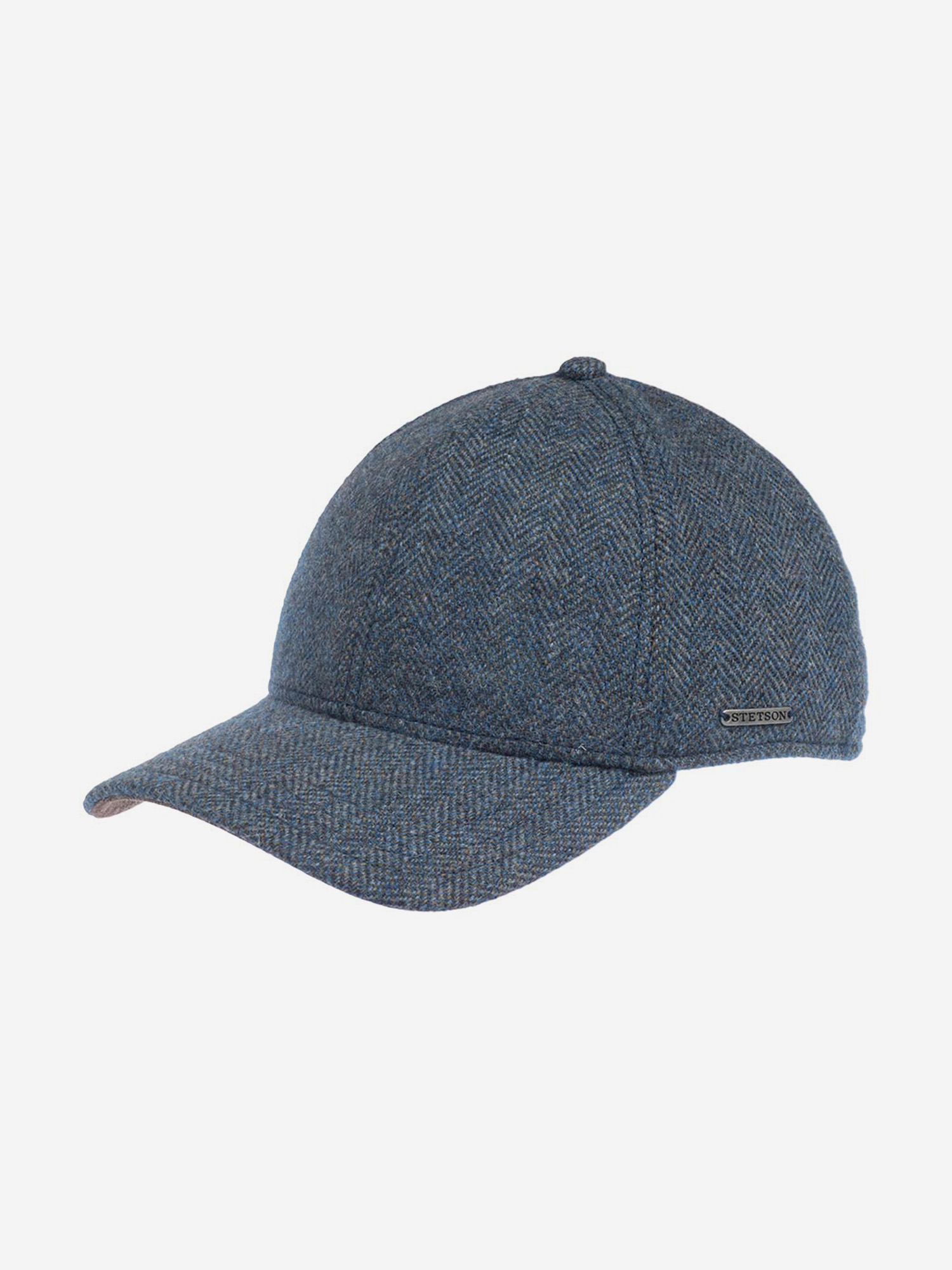 Изображение товара Бейсболка STETSON 7720502 WOOLRICH из 100 шерсти синяя серый дизайн унисекс