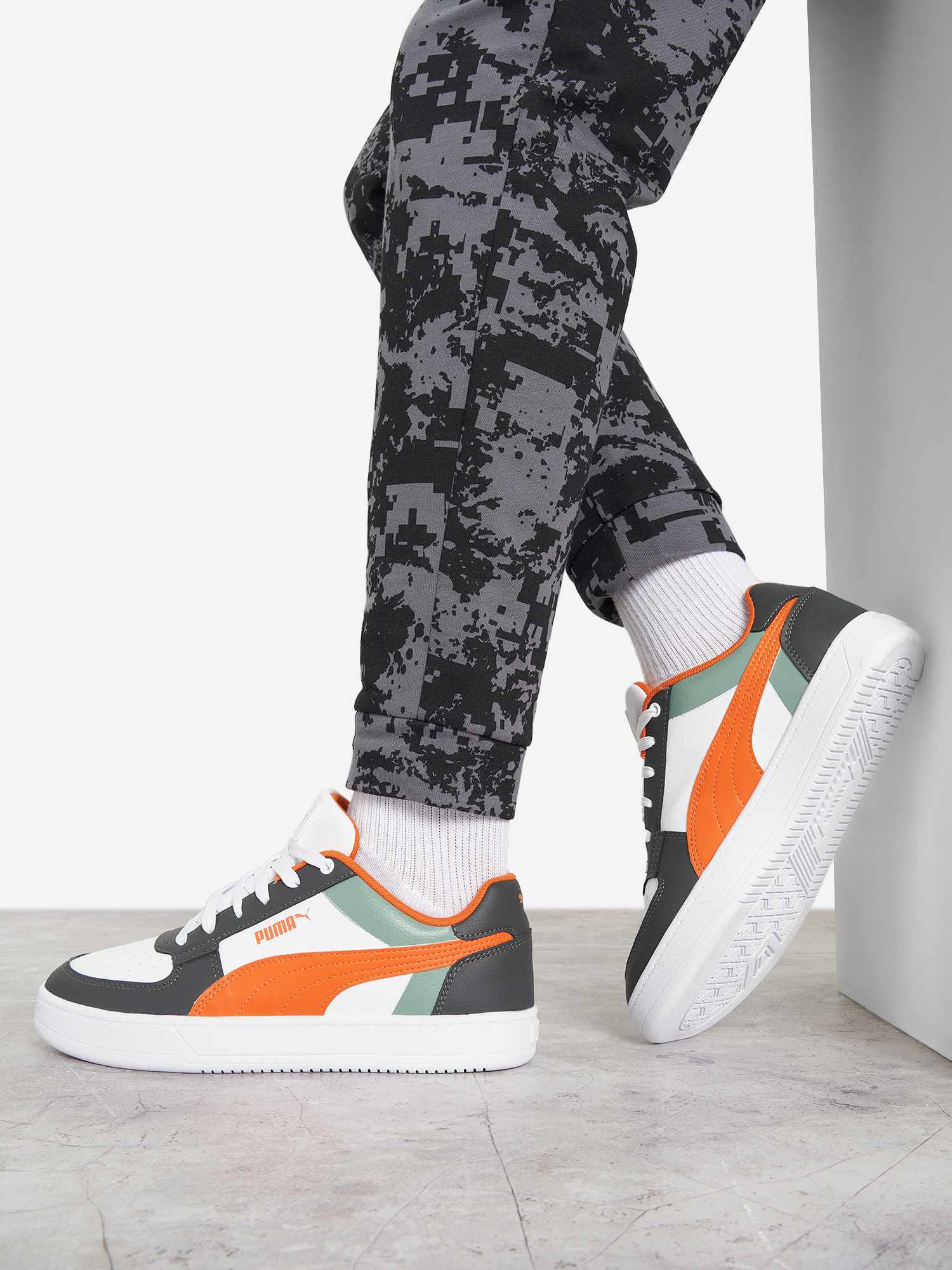 Кеды для мальчиков PUMA Caven 2.0 Block Jr, Белый