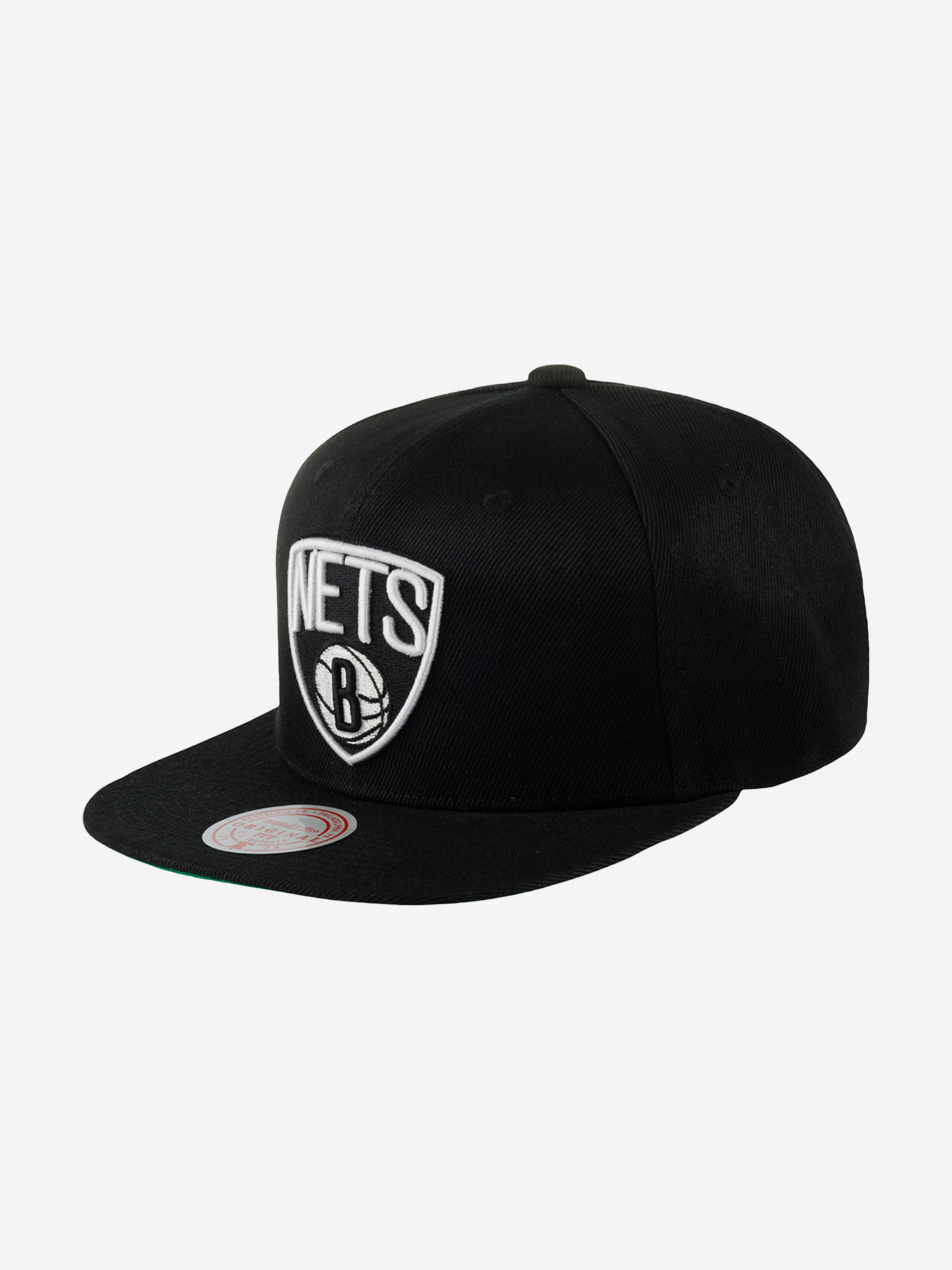 Изображение товара Бейсболка MITCHELL NESS Brooklyn Nets с прямым козырьком