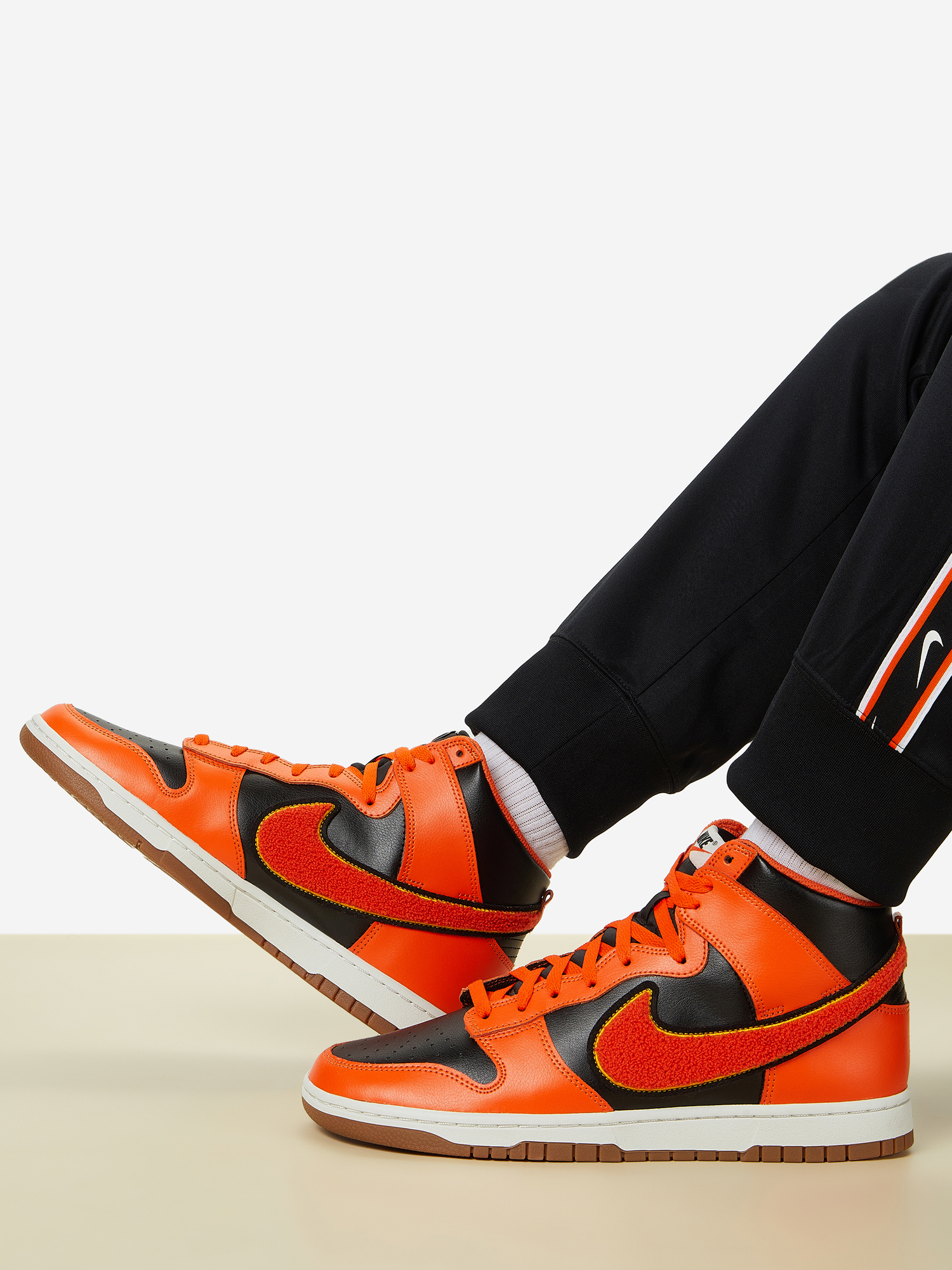 Кеды мужские Nike Dunk High University, Оранжевый кеды мужские nike dunk high university оранжевый