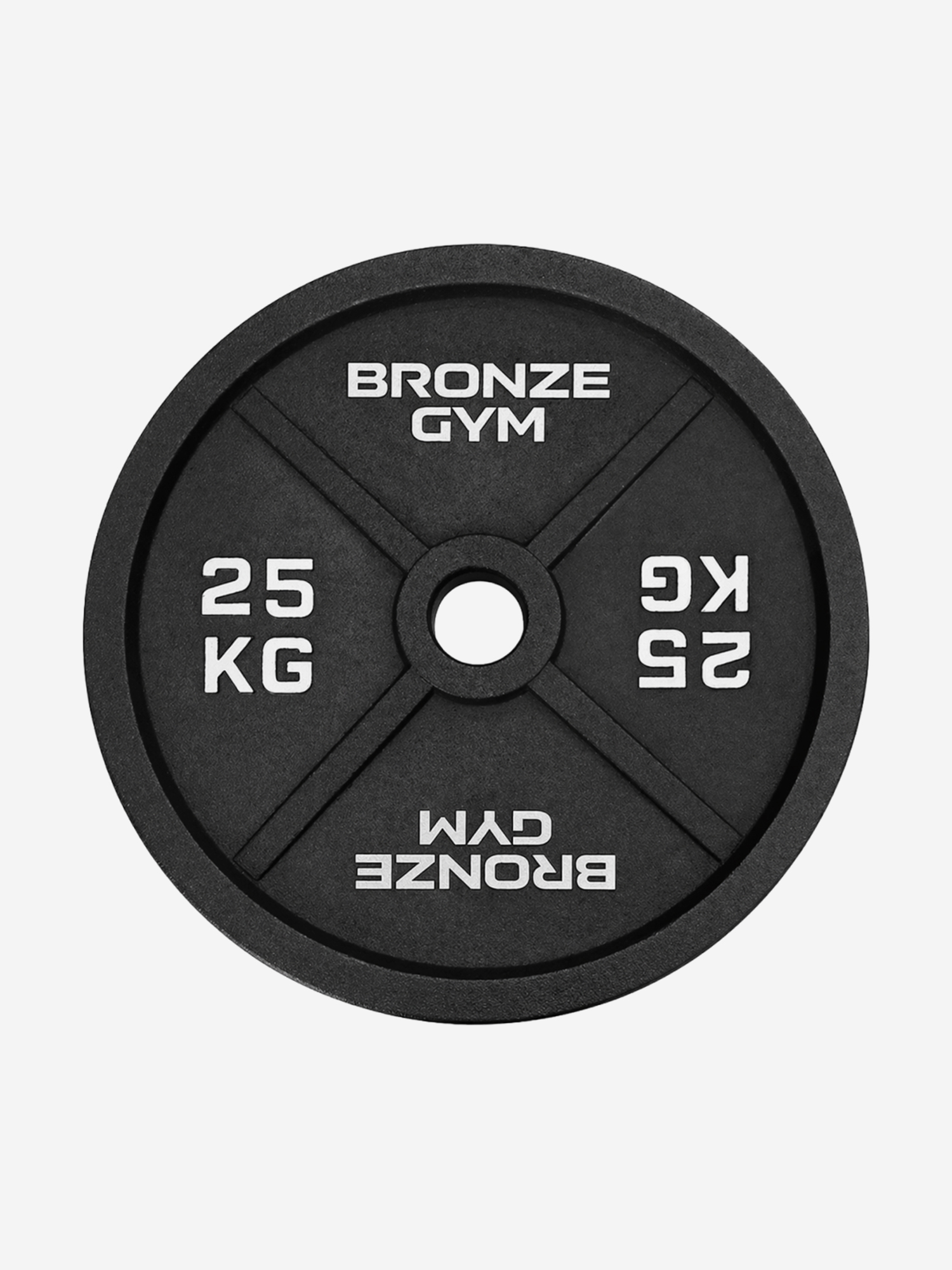 Изображение товара Диск олимпийский 51 мм BRONZE GYM чугунный 25 кг