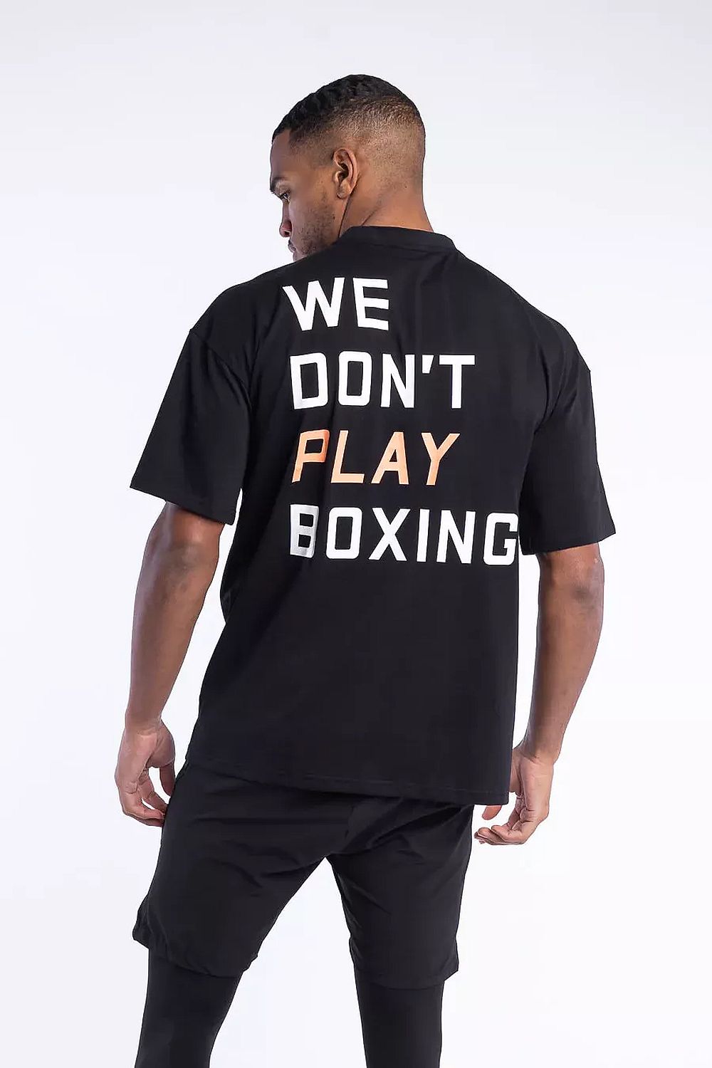 Футболка Boxraw We Don't Play Boxing, Черный