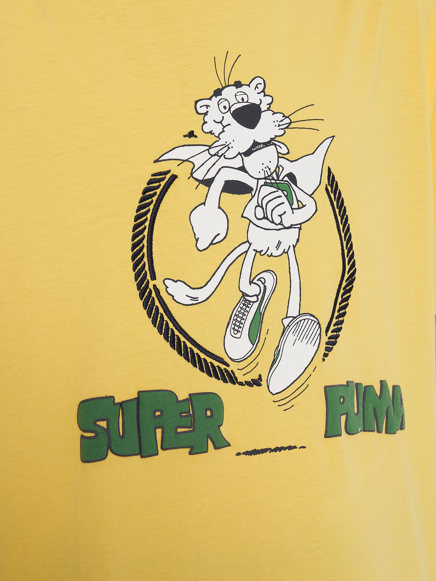 фото Футболка для мальчиков puma super graphic, желтый