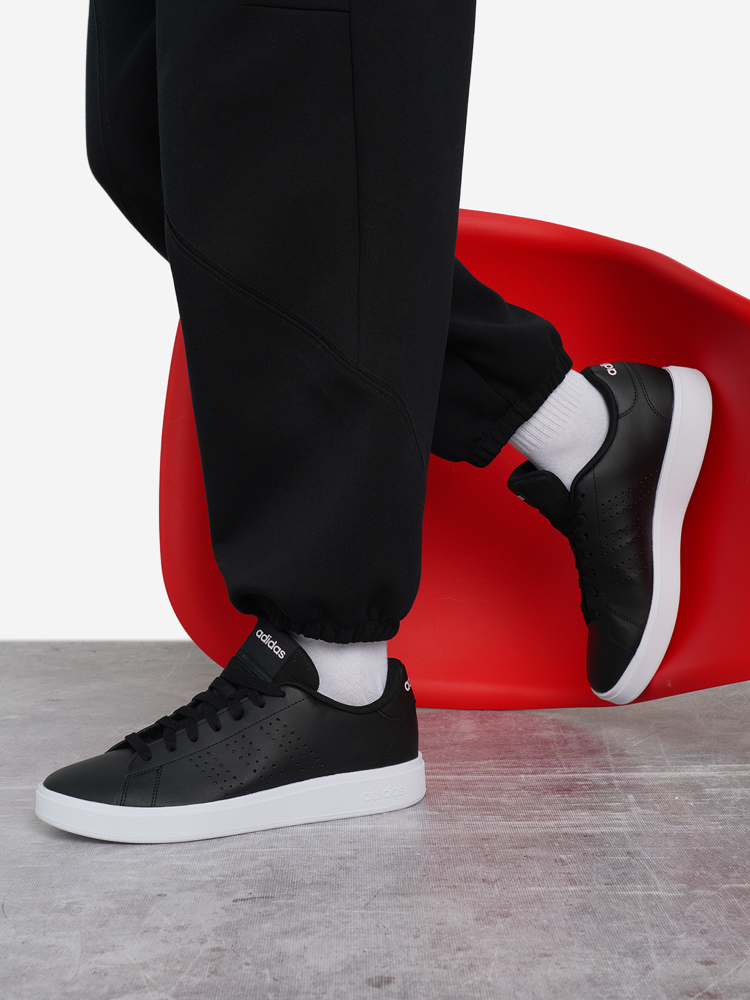 Кеды Adidas Advantage Base 2.0, черный, арт. ig9193