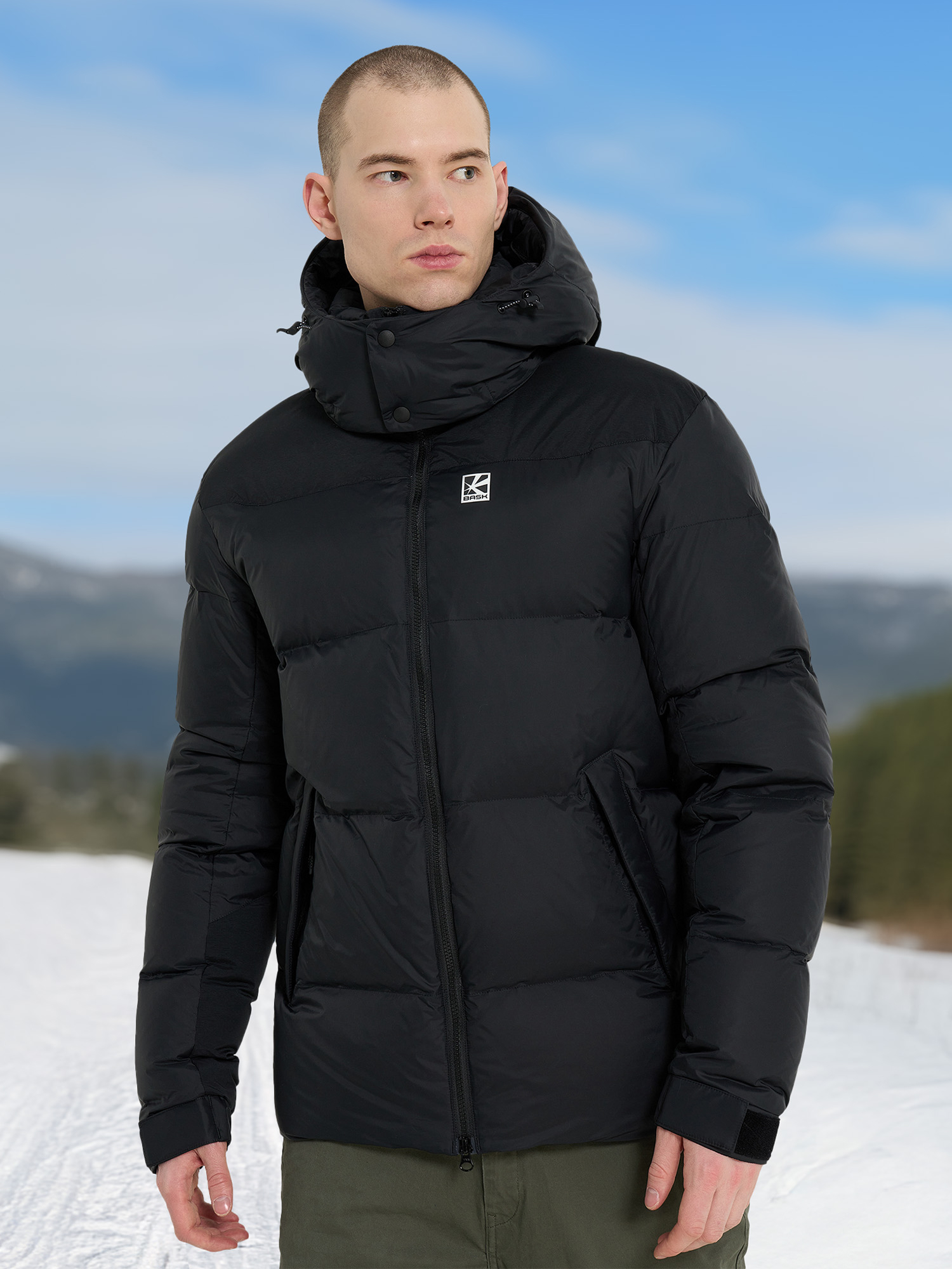 Пуховик Bask Ray, черный, арт. 21213bsk-9009